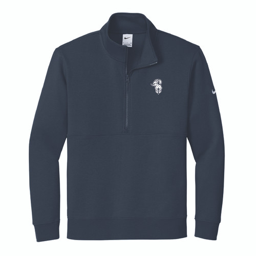Nativity Nike Men's Club Fleece Midnight Navy Half Zip
