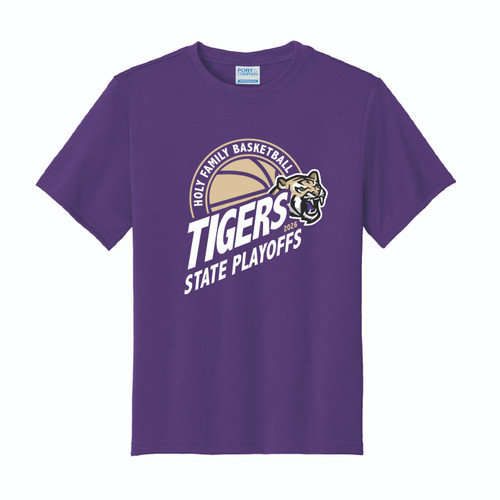 HF Basketball State Playoffs - Youth Short Sleeve Classic Tech Tee (2 Colors)