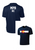 MPB Adult Cross Country Mustang Flag Short Sleeve Shirt