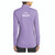 Pikes Peak - Women's Hyacinth Heather Quarter Zip 5 Color Logo