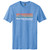 Pikes Peak - Unisex Short Sleeve Heather Royal Premium Blend - Marathon Stripe