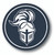 Nativity Navy Knights Circle Sticker