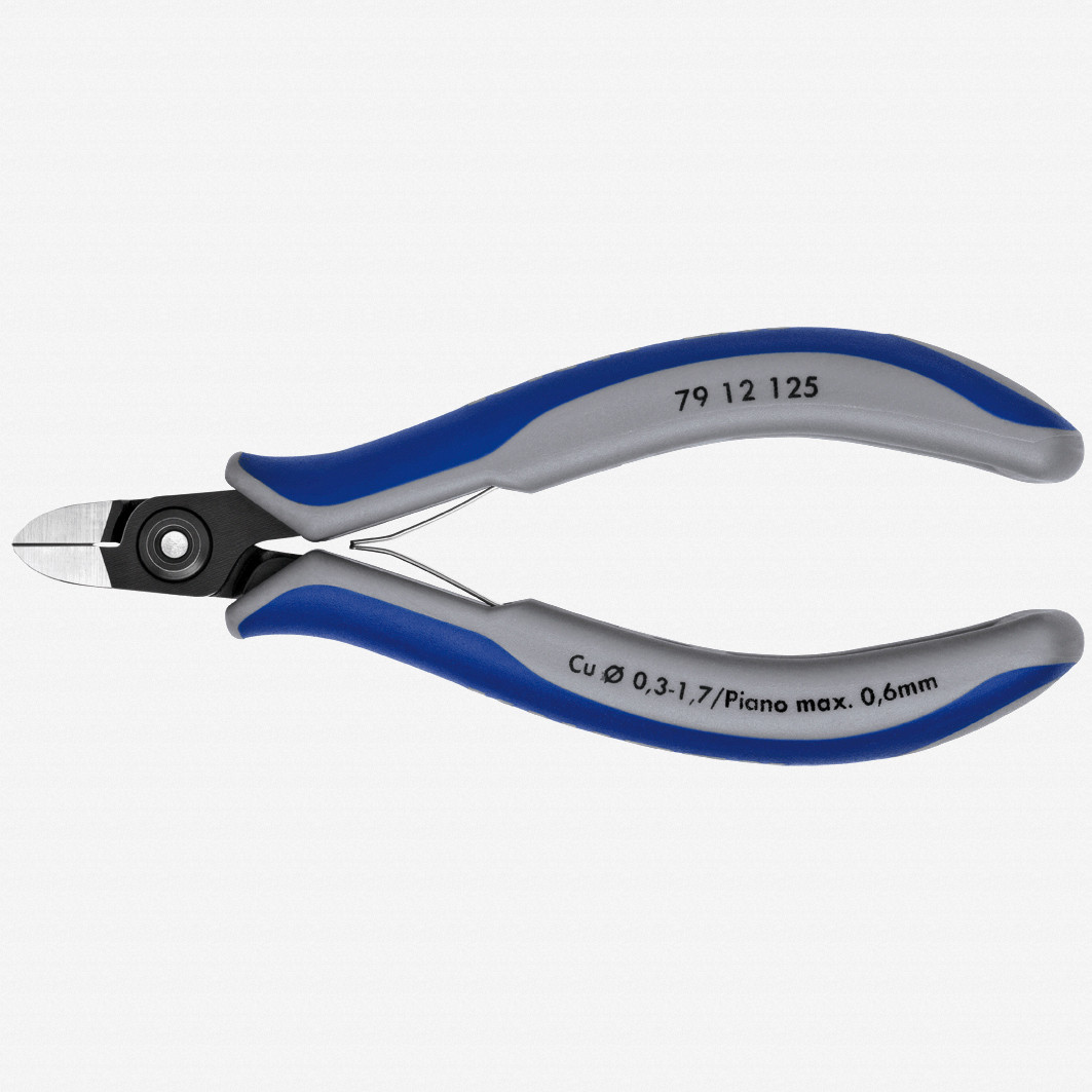 Knipex 7912125 Precision Electronics Diagonal Cutters for hard wire