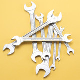 Stahlwille 10/8 MOTOR Double Open Ended Wrench Set, Metric, 6 - 22 mm, 8 Pieces - KC Tool