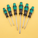 Wera 105650 Kraftform Plus Slotted/Phillips Screwdriver Set + Rack - KC Tool