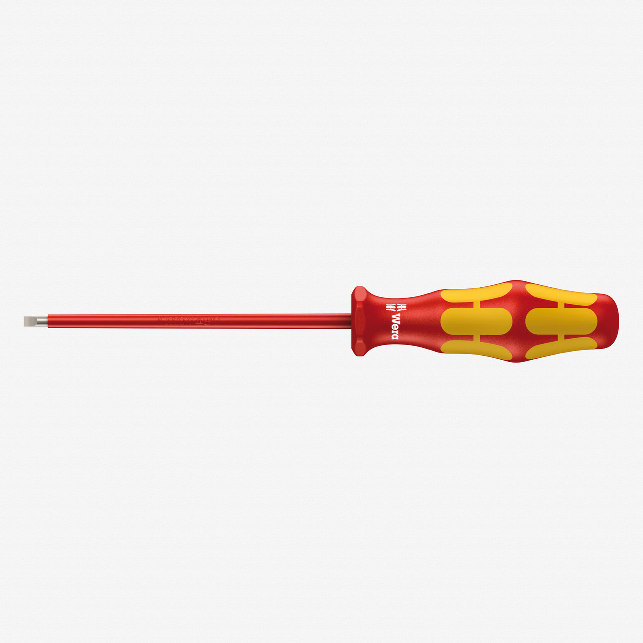 Wera 006105 3 x 100mm VDE Insulated Slotted Screwdriver
