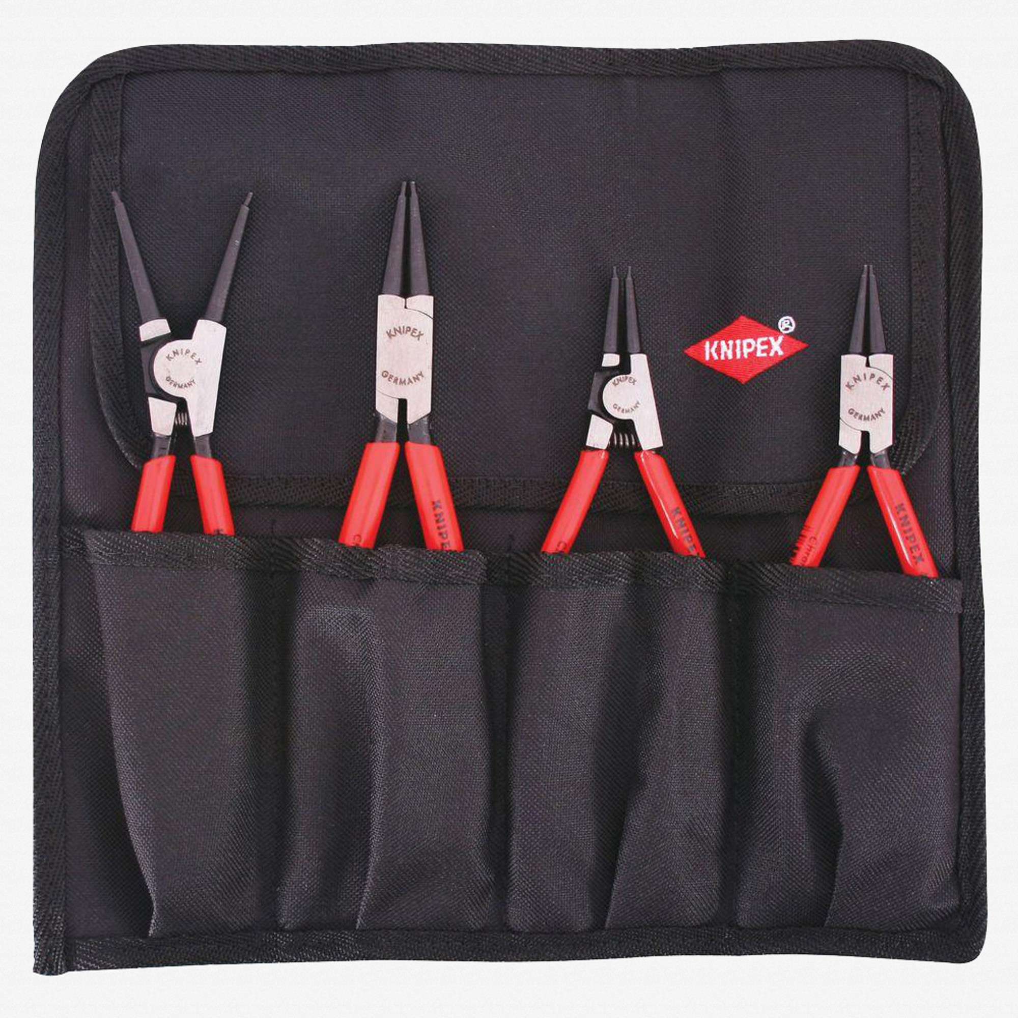 Knipex 8 Piece Precision Circlip Pliers Set with Case