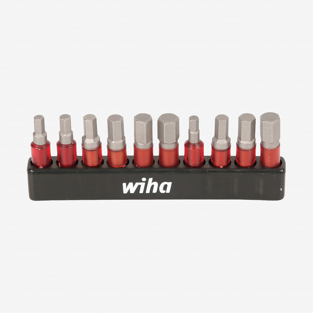 Wiha 76876 Terminator Impact Insert Hex Bit Set Inch/Metric