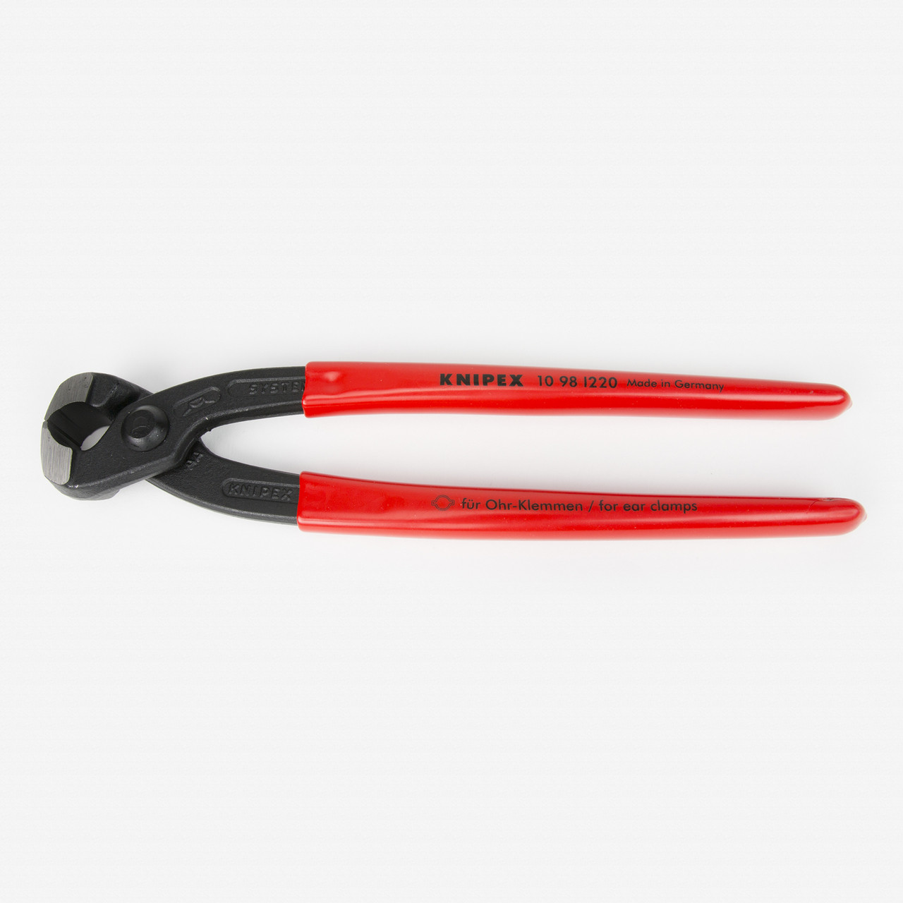 Knipex 1098i220 Ear Clamp Pliers with Front Jaw