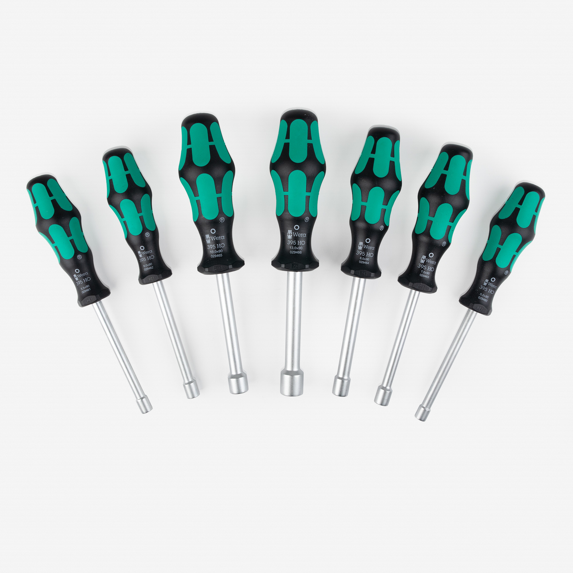 7' DEAN cleary ｅｐｓ重め　レールシャープ Wera 029510 Kraftform Plus Hollow Shaft Nut Driver Set, Metric