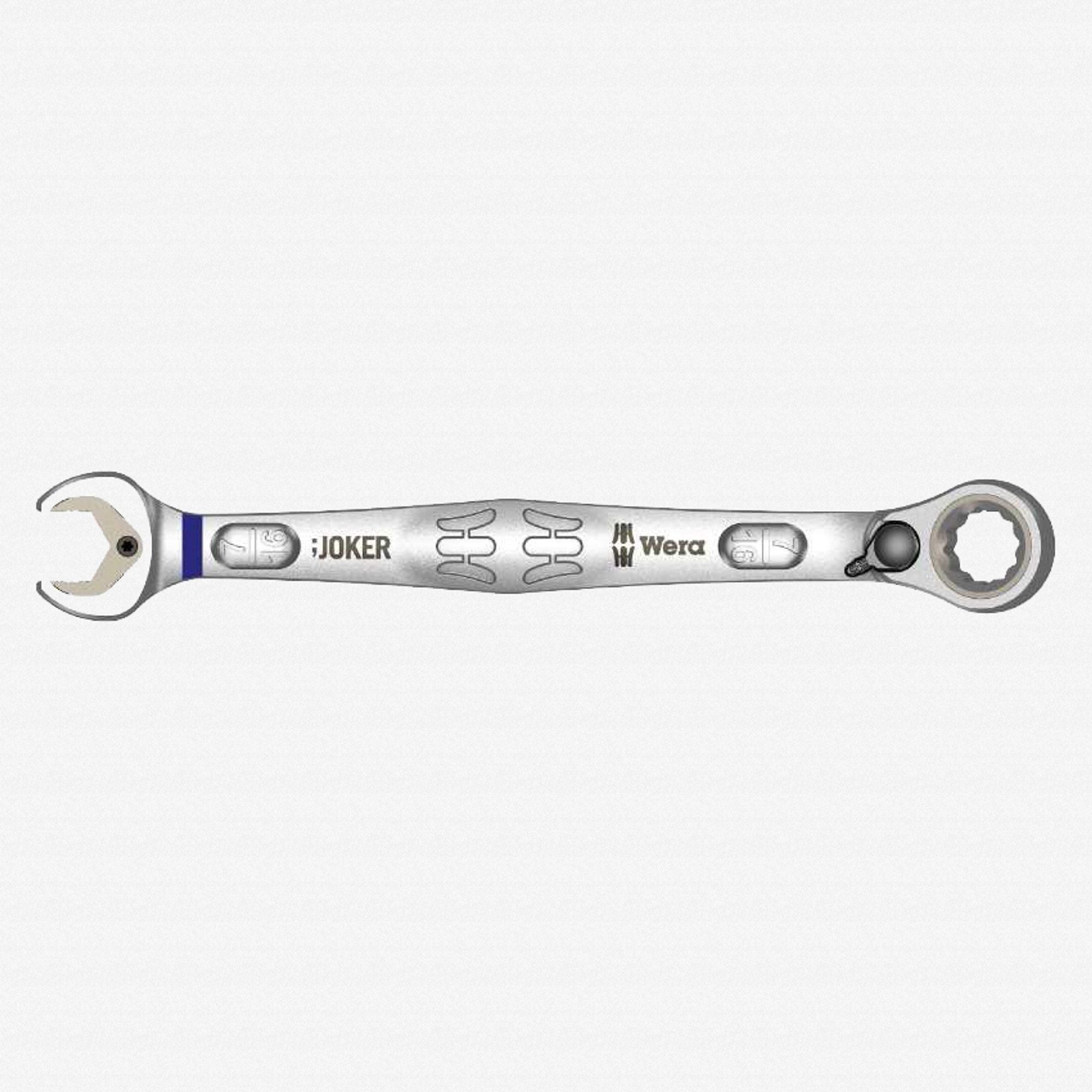 Wera Tools 020077 Joker Combination Wrench with Switch - 7/16