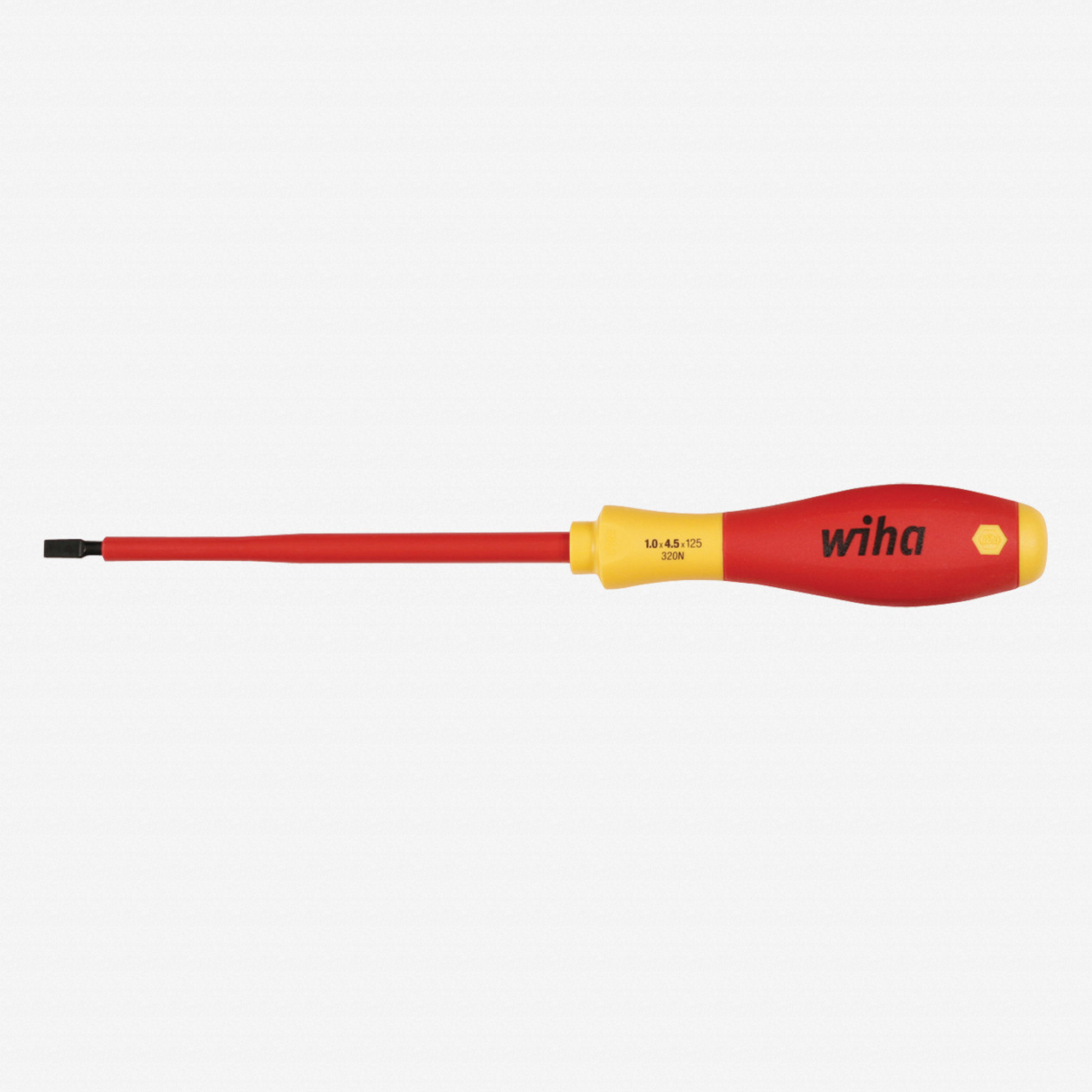 1/4 x 4 Size 1/4 x 4 Size 822171 Ideal 35-9150 Slotted Insulated Screwdriver 1/4 x 4 Size 1/4 x 4 Size 822171 Ideal 35-9150 Slotted Insulated Screwdriver