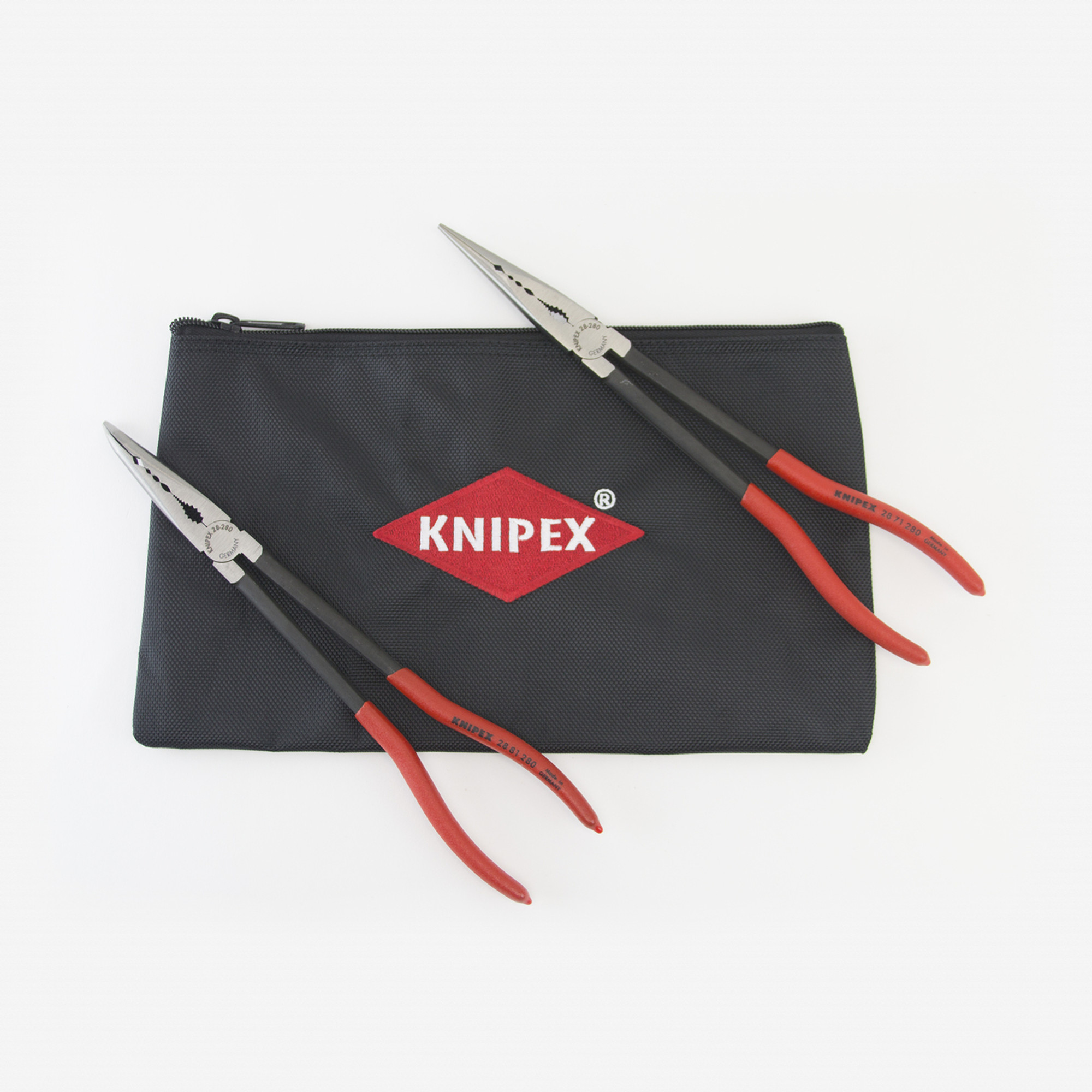 Knipex Extra Long Needle Nose Pliers Set w/ Pouch