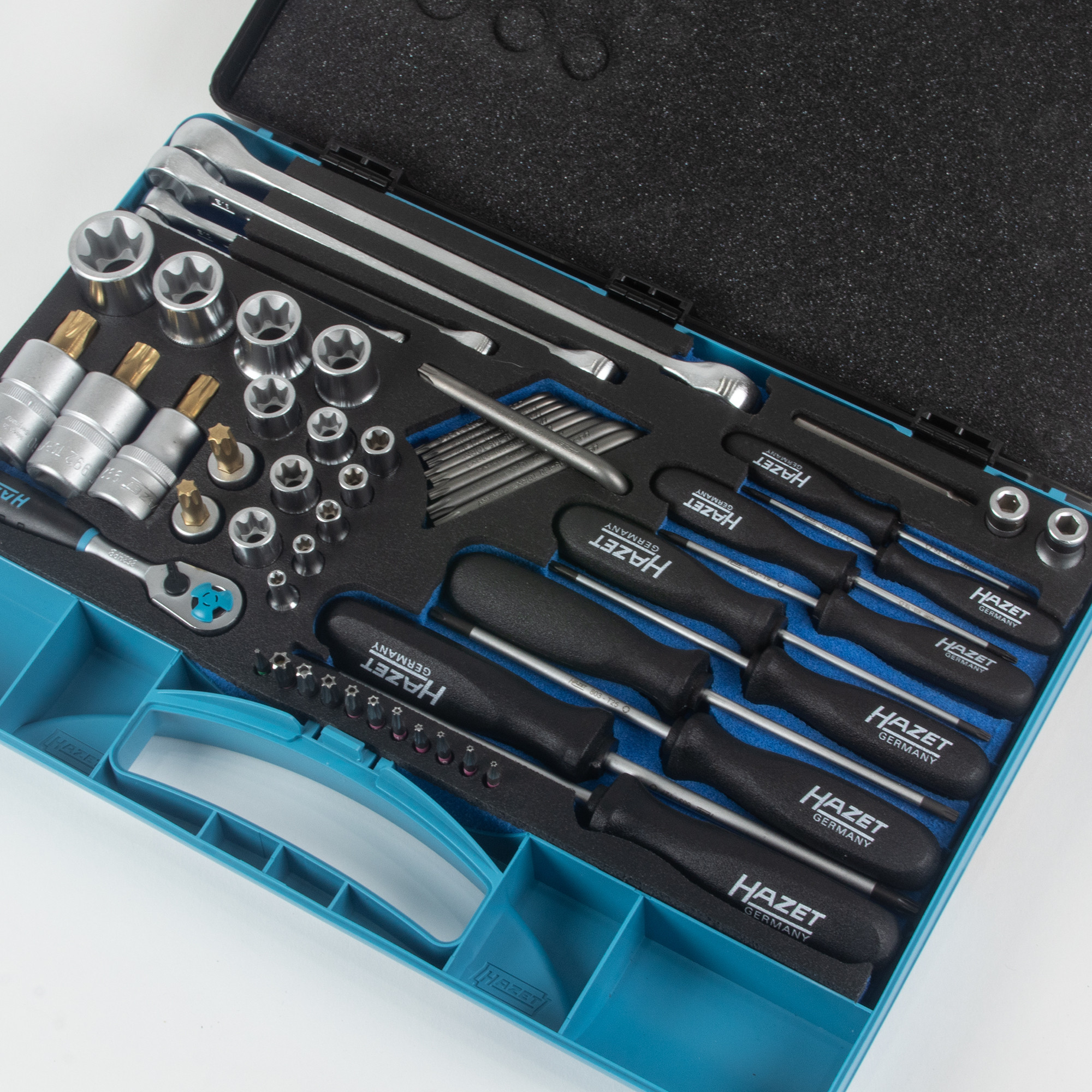Hazet 1557/58 Torx Tool Set, 58 PIeces | Hazet at KC Tool
