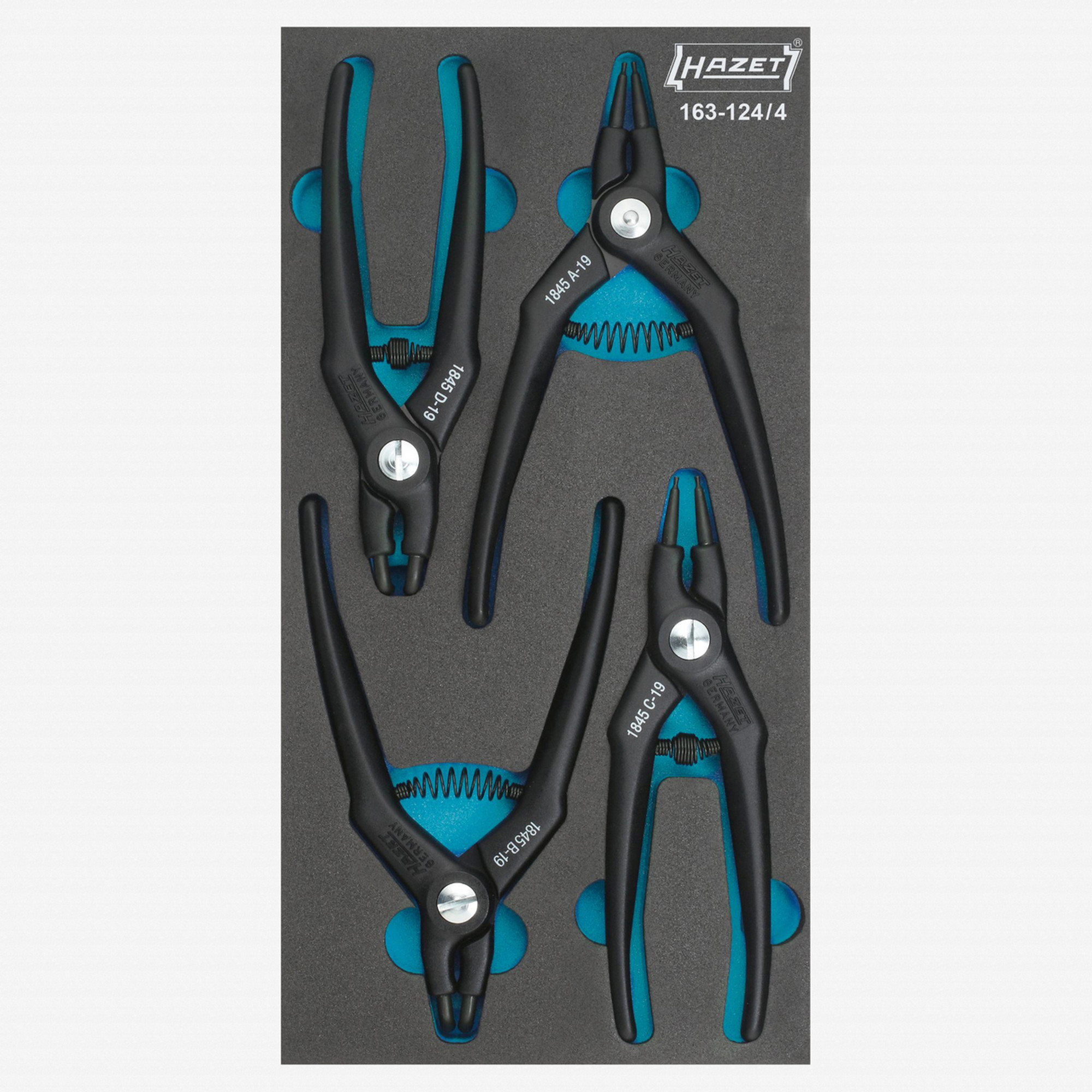 Hazet 163-124/4 Circlip pliers set