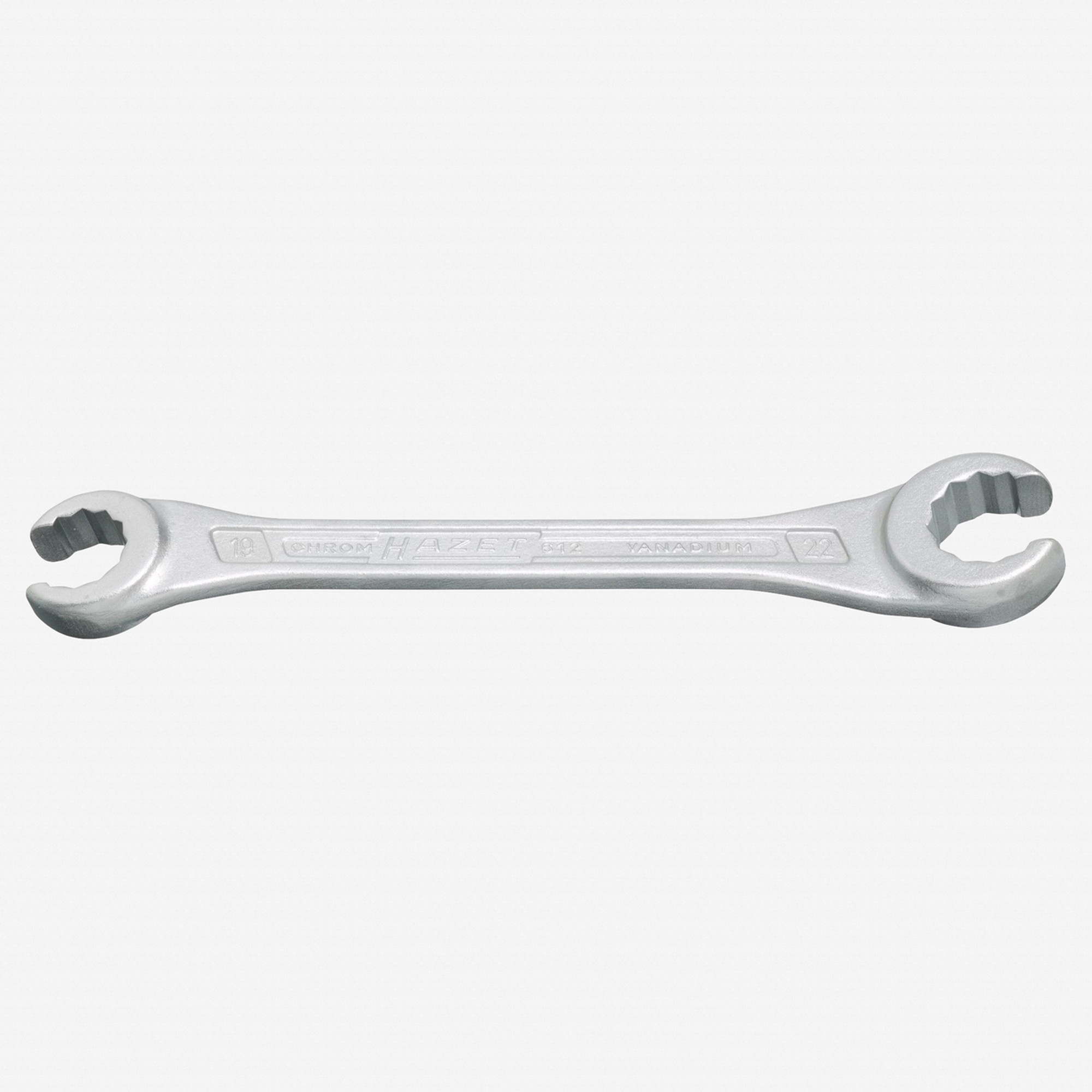 Hazet 612-12x14 Double open ended flare nut wrench 12 x 14mm