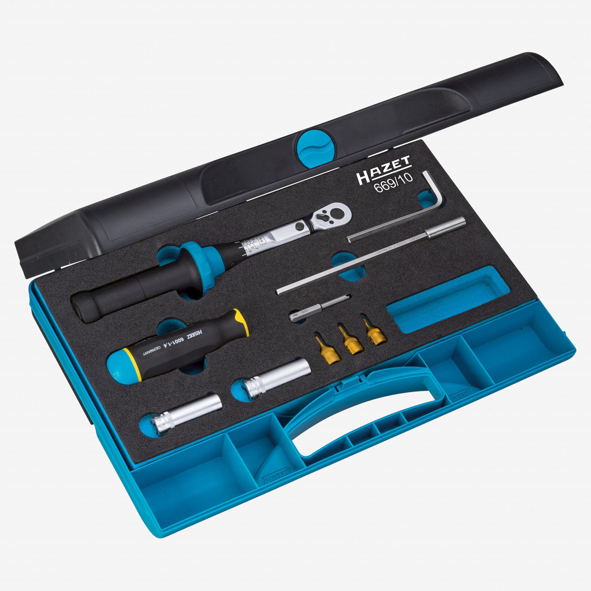 Hazet 669/10 Tyre pressure control system tool set (TPMS)