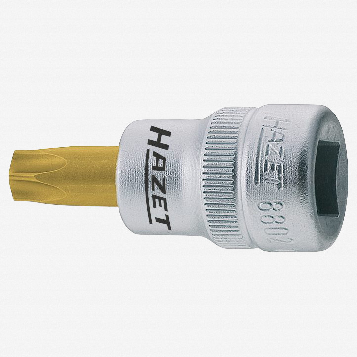 Hazet 8802-T25 T25 Torx Titanium-Nitride Socket 3/8