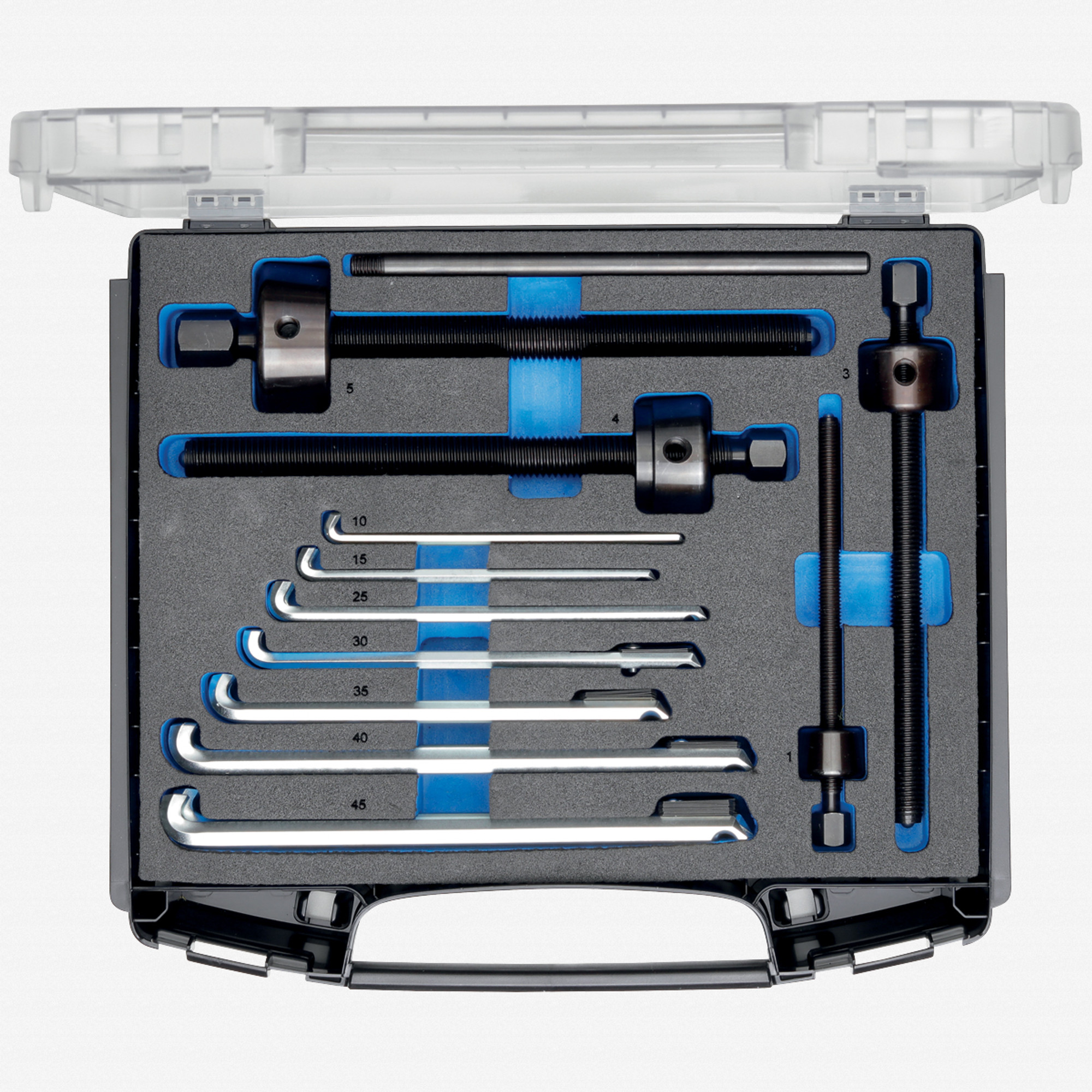 Ball bearing puller set