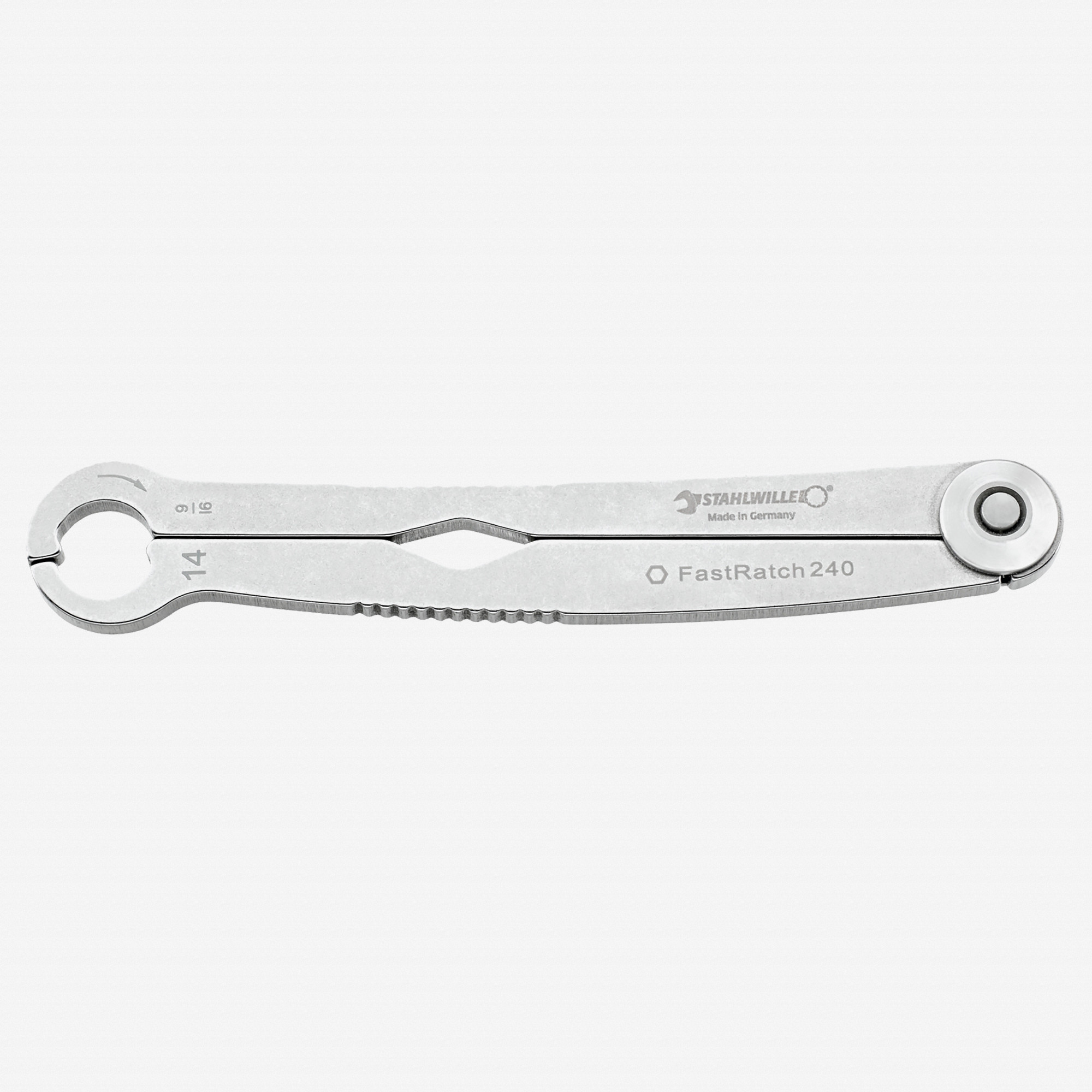 Stahlwille 240 Ratchet Wrench FastRatch, 10mm - 3/8