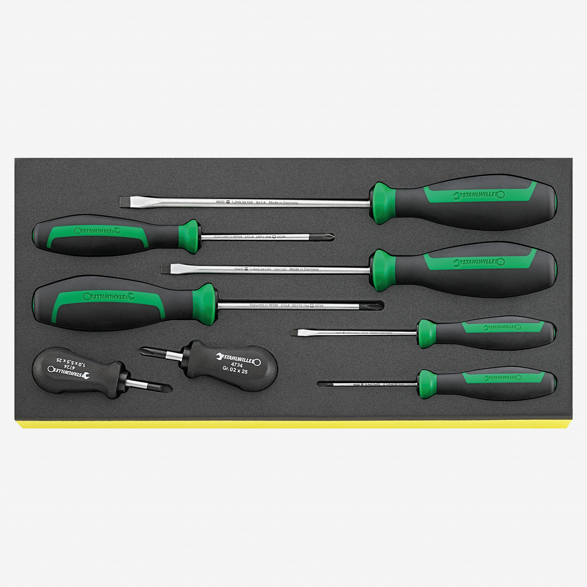 Stahlwille TCS 4620-4734/8 DRALL+ Slotted and Phillips