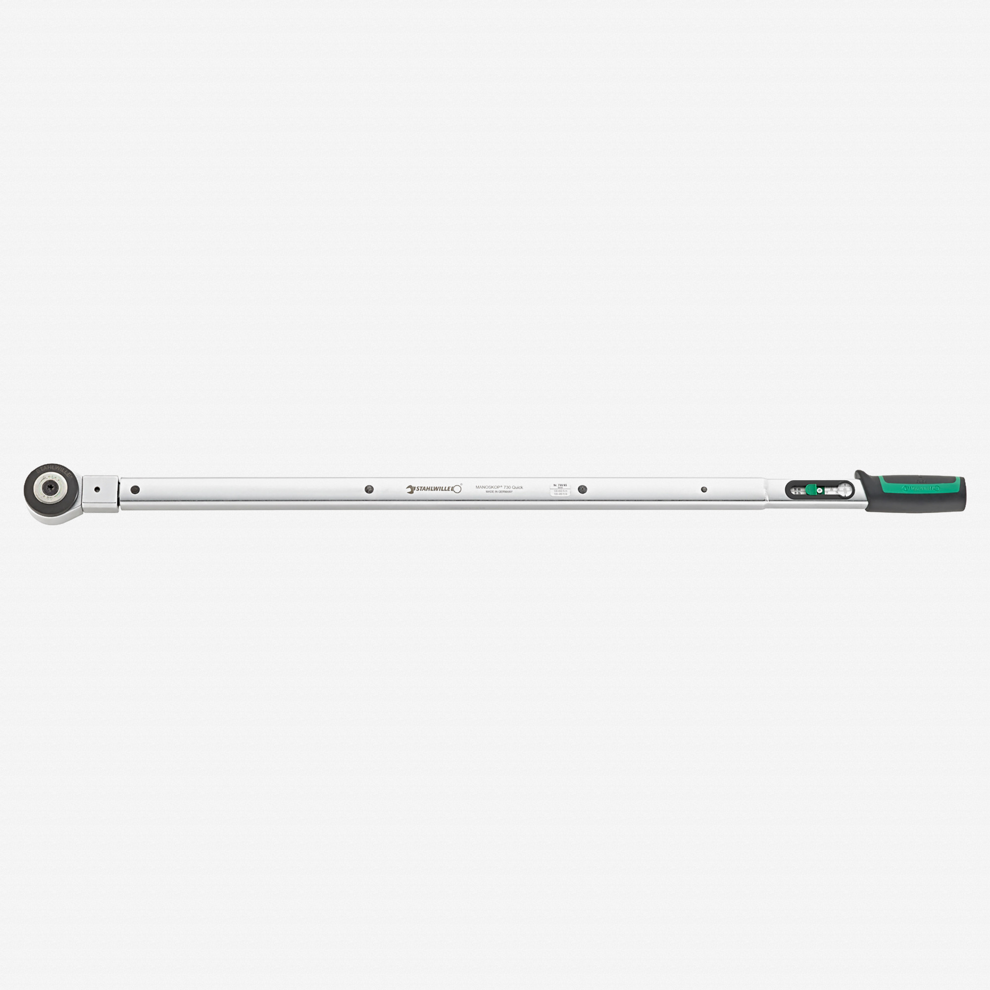 Stahlwille 730 Quick Basic Torque Wrench, Size 65, 130-650 Nm, 14