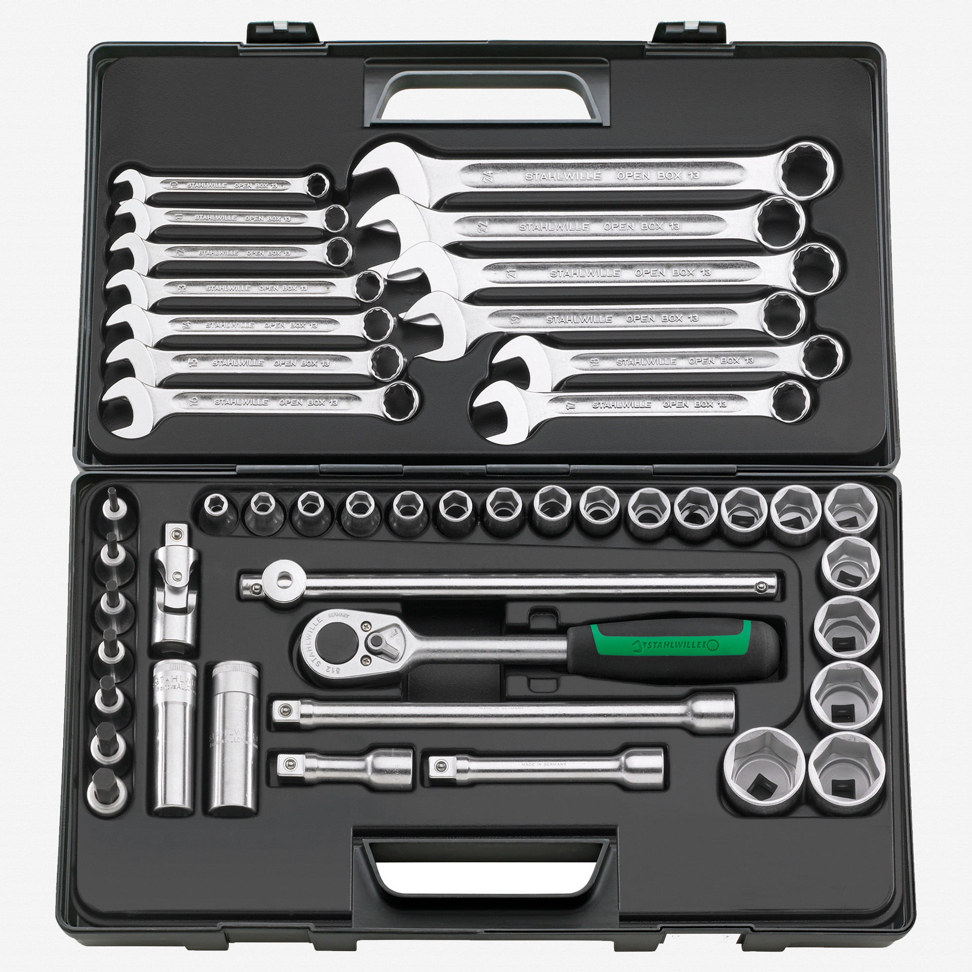 Stahlwille 876 Socket and Wrench Set, 1/2