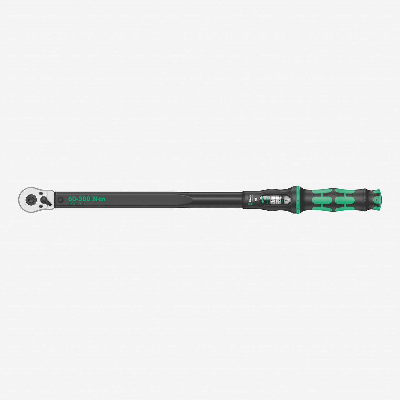 Wera 075623 Torque Wrench 60-300 Nm Reversible Ratchet 1/2