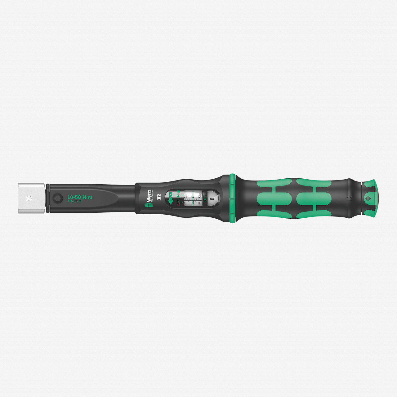 Wera 075652 Torque Wrench 10-50 Nm for 9x12 mm Interchangeable