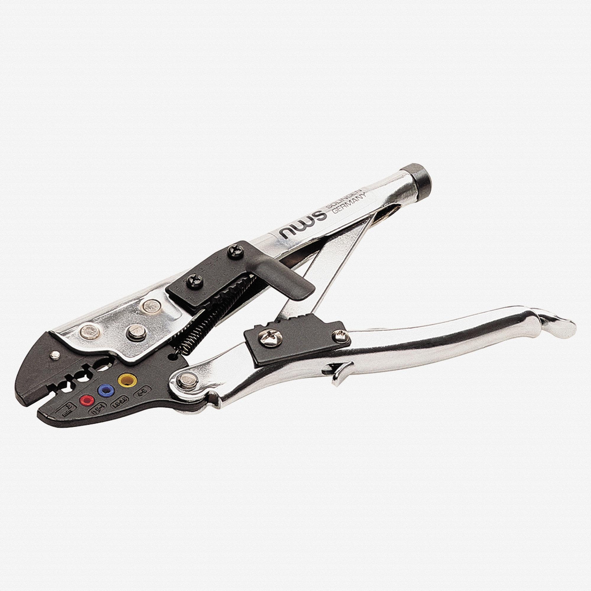 NWS 139C-210 8.25" Crimping Lever Pliers for Terminals - KC Tool