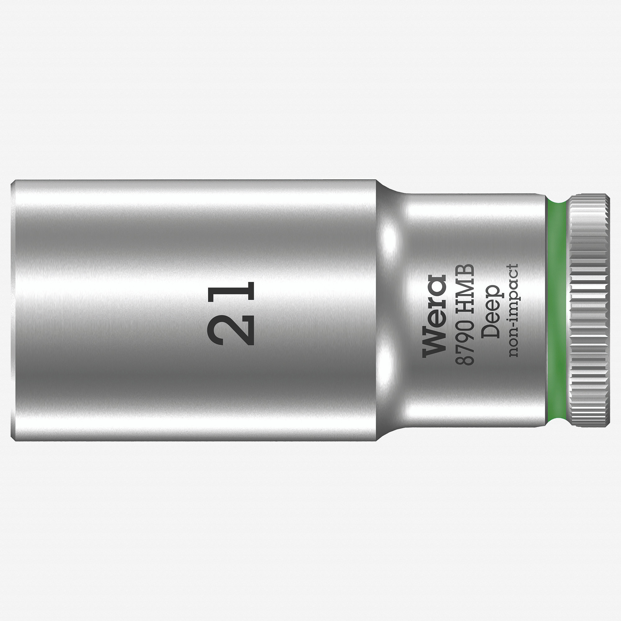 Wera 004543 Deep Socket, 21 x 3/8