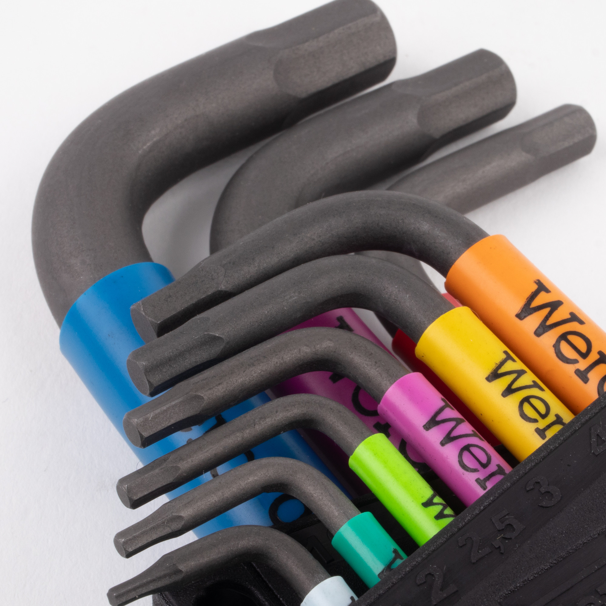 ルッツ様 Wera 133164 Multicolor 2 Metric Hex-Plus L-key Set, BlackLaser