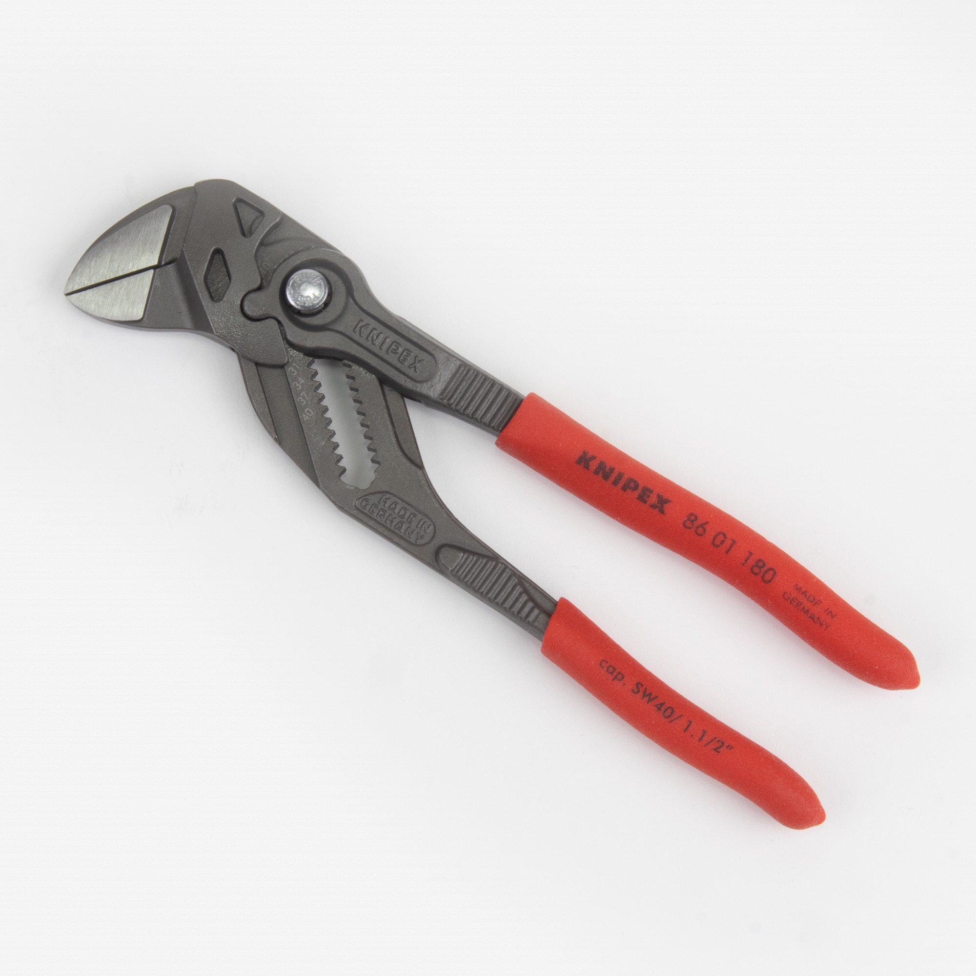 Knipex 10 in. Pliers Wrench, Black Finish