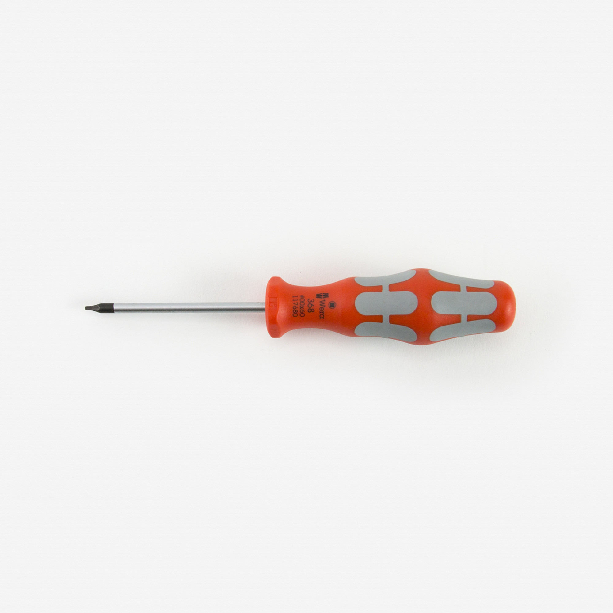 Wera Tools 117680 #00 x 60mm Kraftform Plus Square Screwdriver