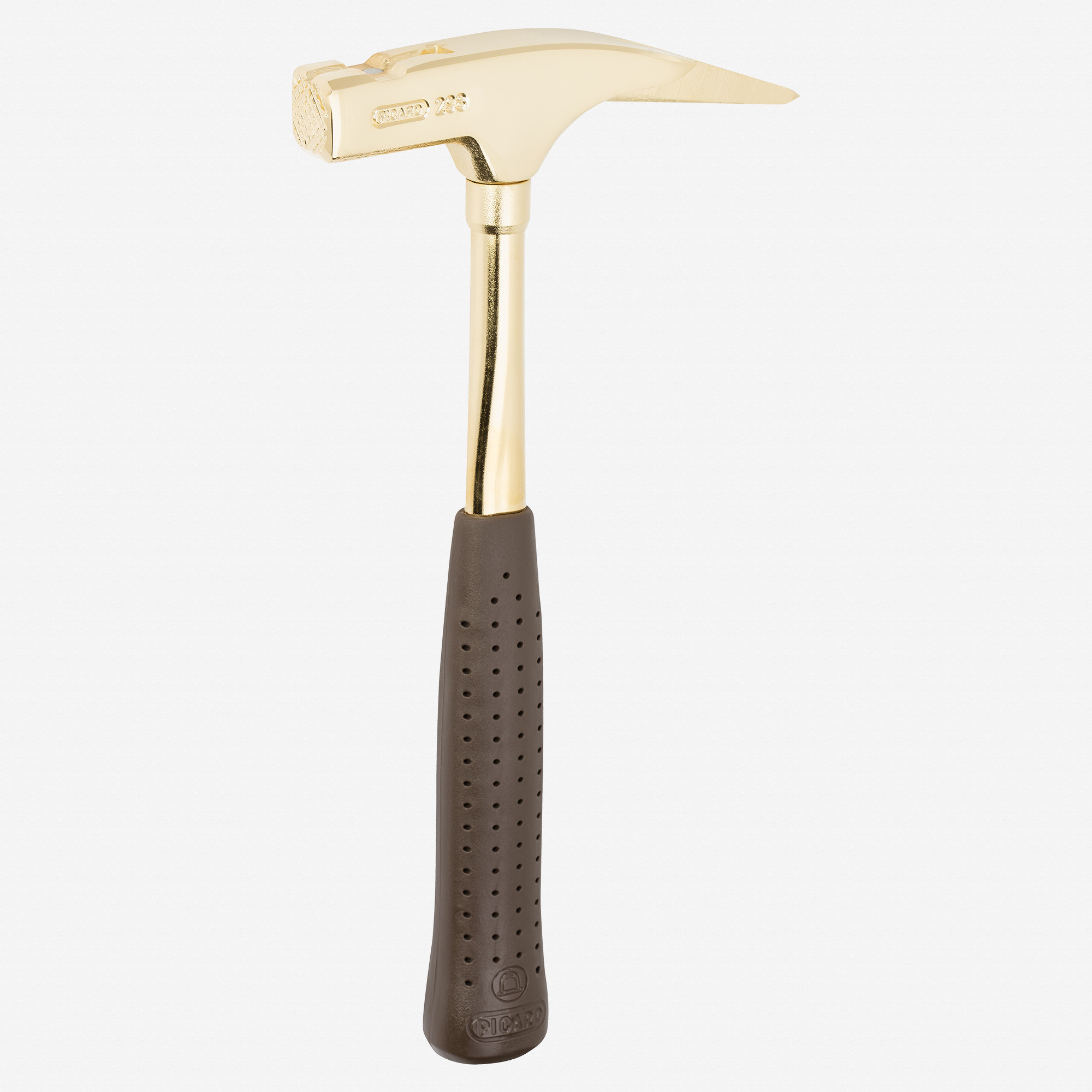 Picard 298 Carpenters Hammer with Steel Handle, Gold Plated, 600g