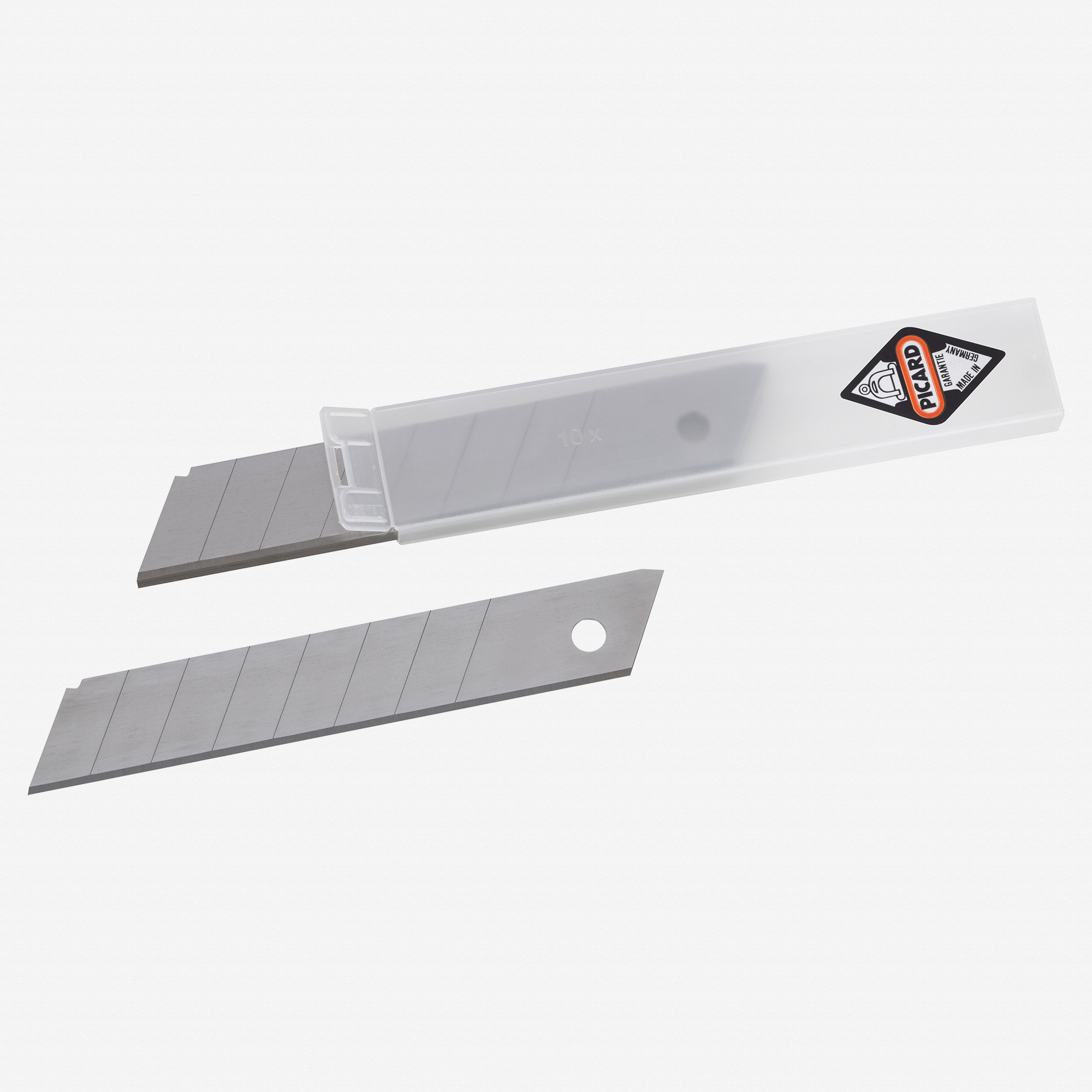 Retractable 8 Point Break-Away Razor Knife Blades Package Of 10