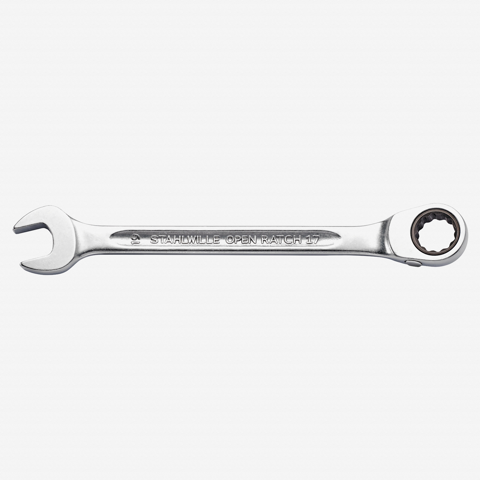 Stahlwille 17 Combination Offset Ratcheting Spanner with Switch OPEN-RATCH,  22 mm