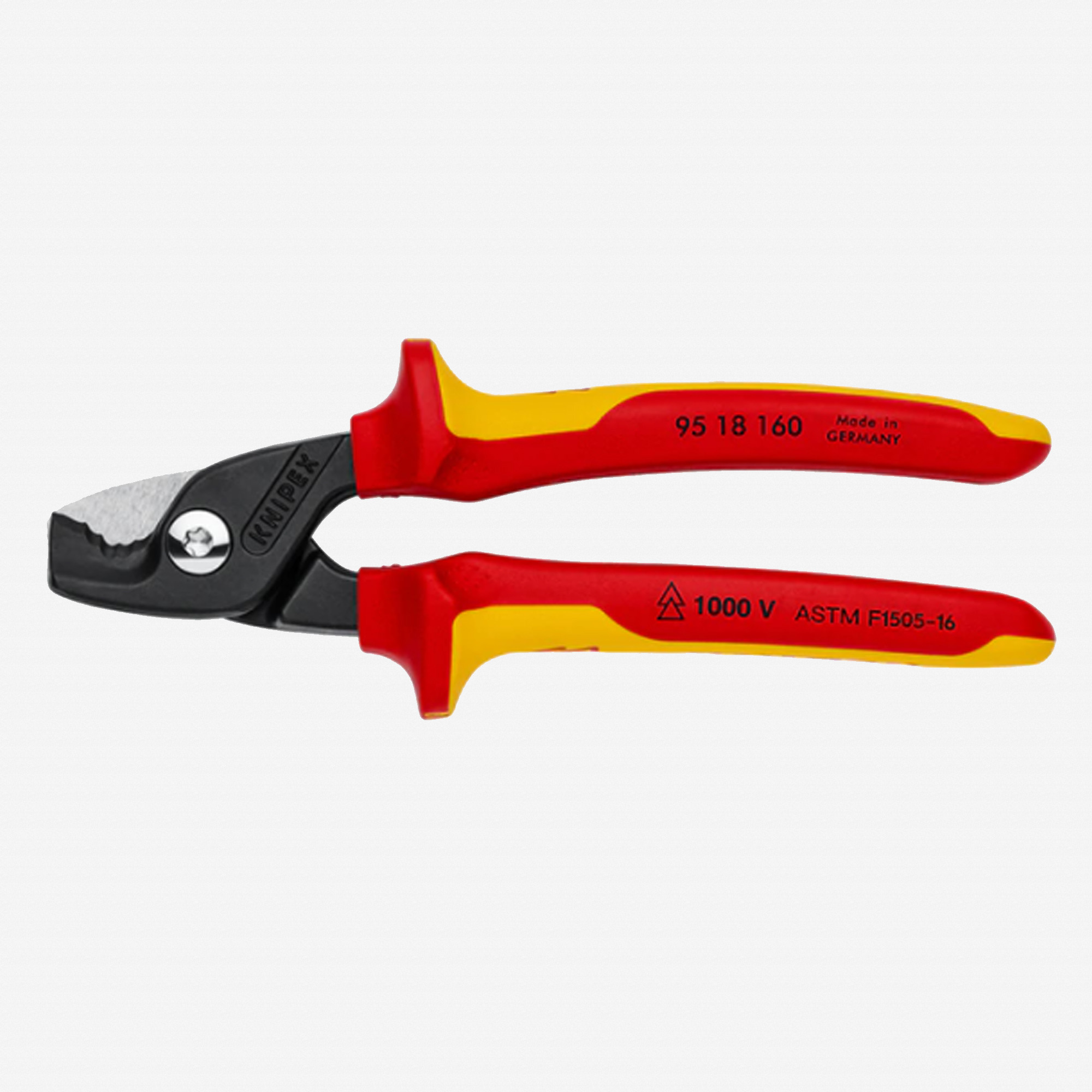 End cutting plier for hard wire comfort grips 150 mm - Maun