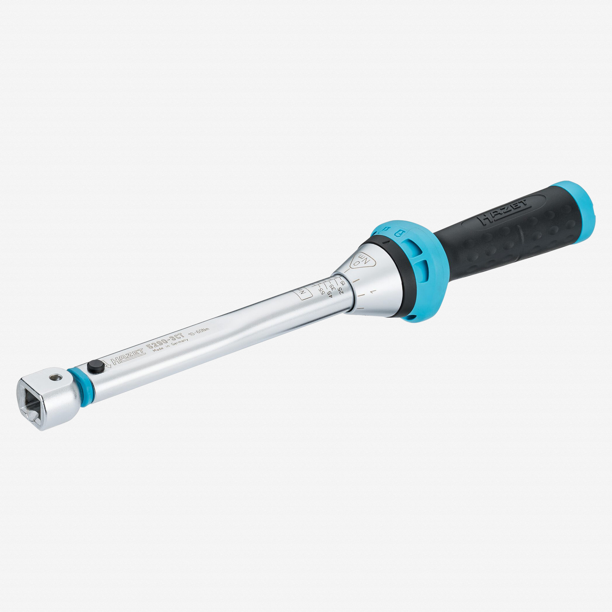Hazet 5290-3CT Torque Wrench with 9 x 12mm Insert, 10 - 60 Nm
