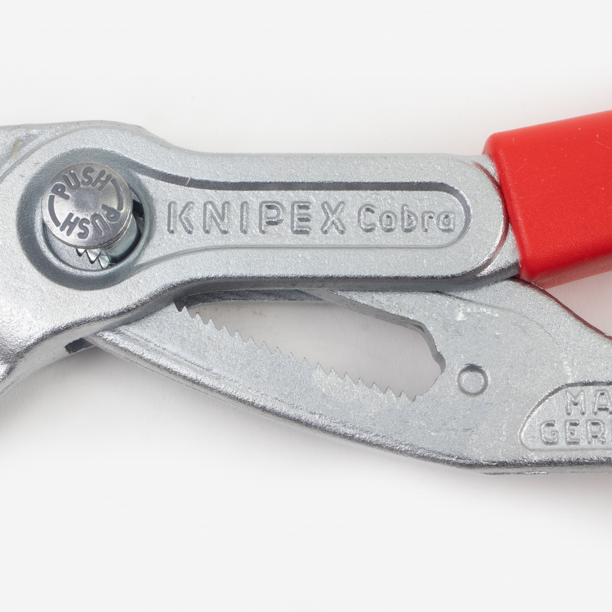 Knipex Insulated VDE Cobra QuickSet Pliers with Chrome Finish, 10