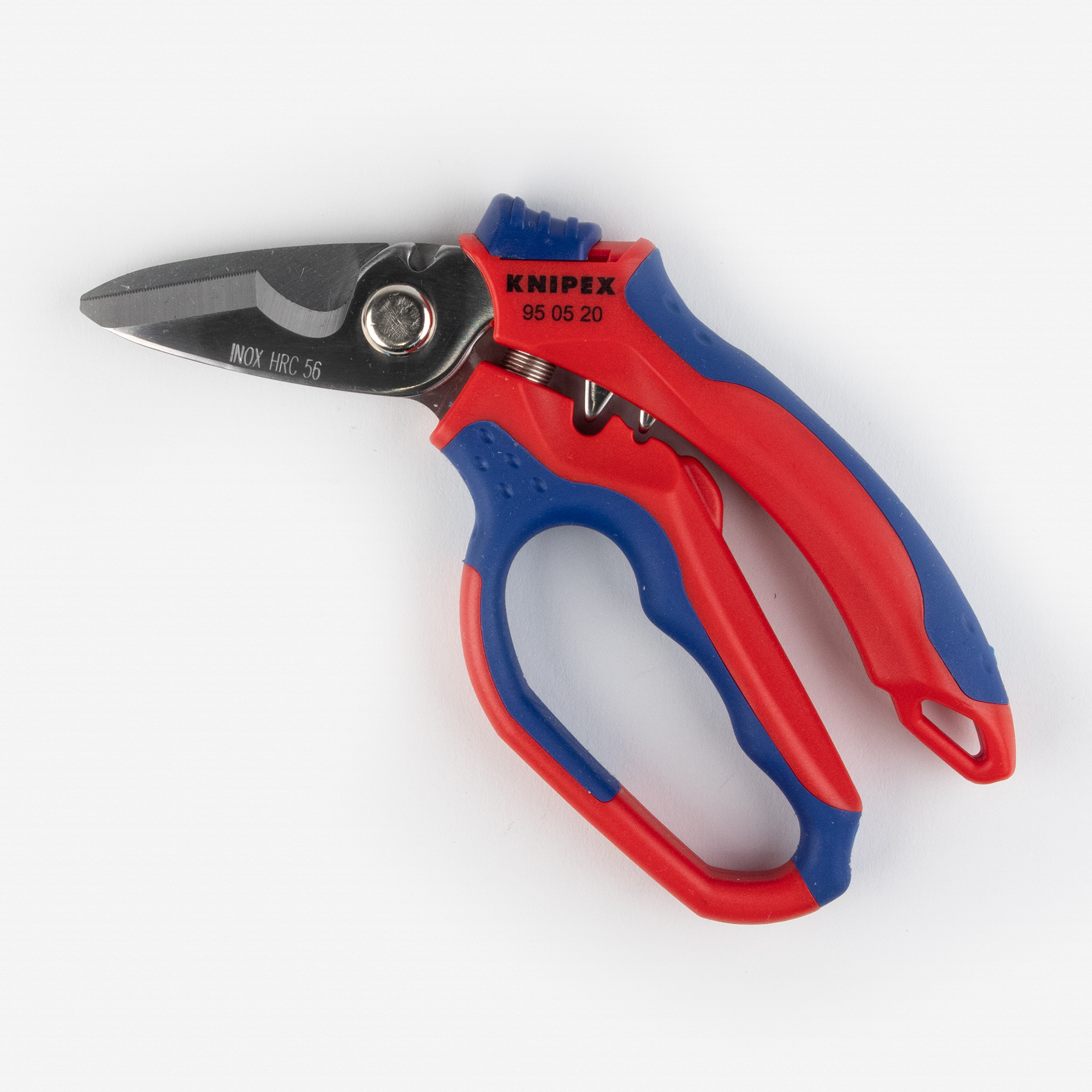 Knipex Angled Electricians' Shears with Crimp Area | Knipex at KC Tool