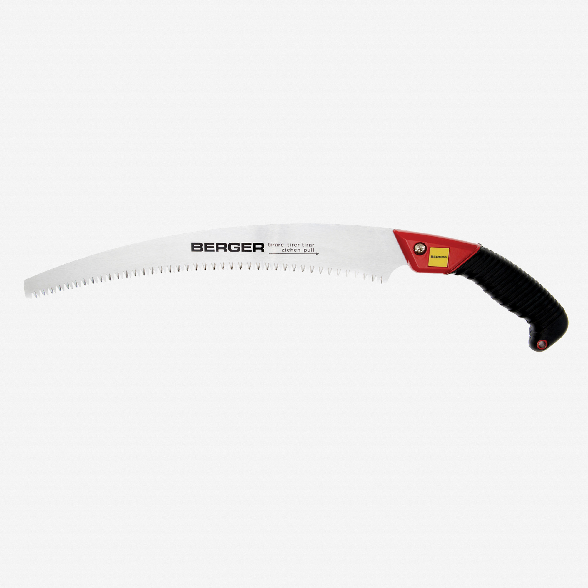 Berger Curved Blade Pruning Saw with Sheath, 13