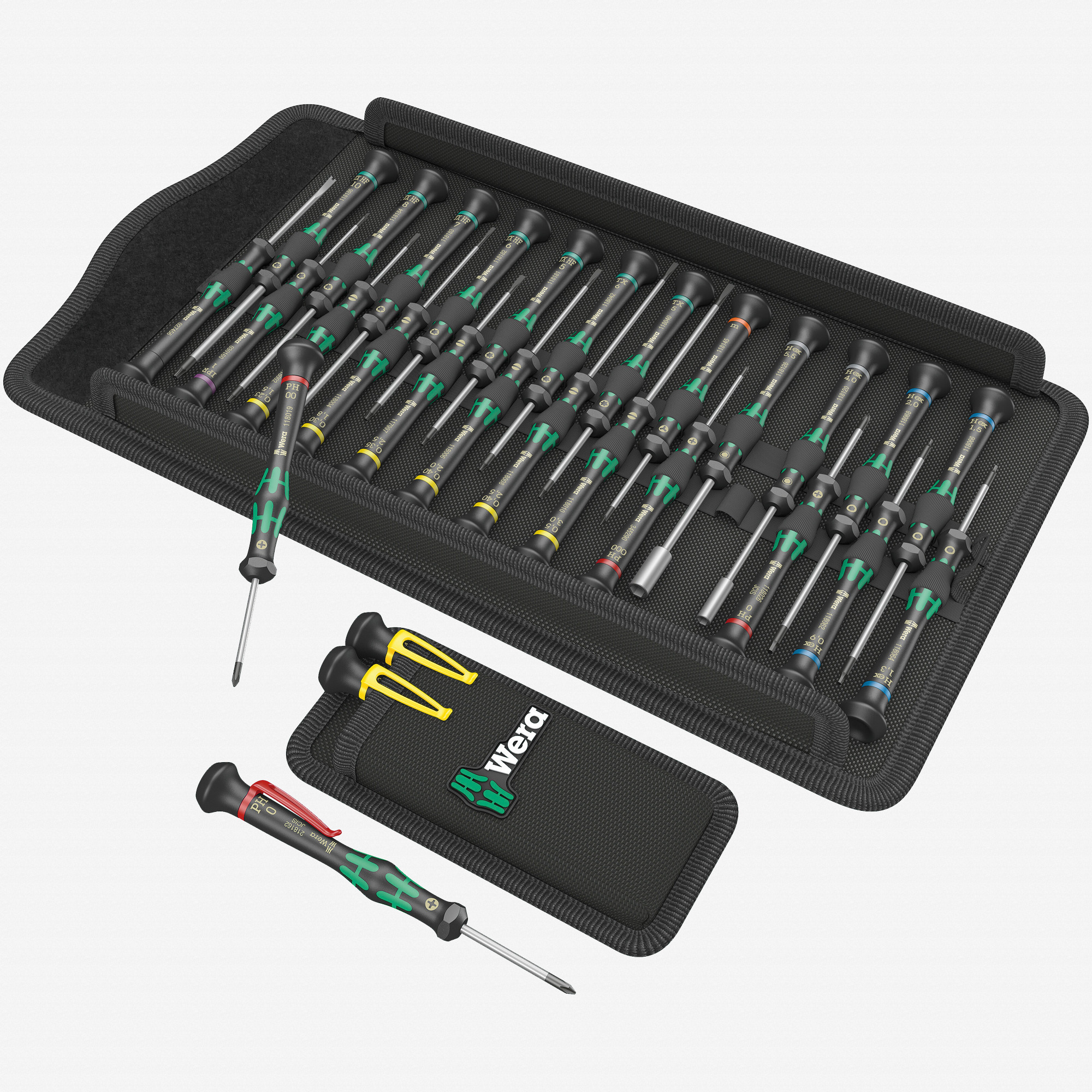 Wera 134027 Micro Electronics Screwdriver Set Big Pack 2, 29