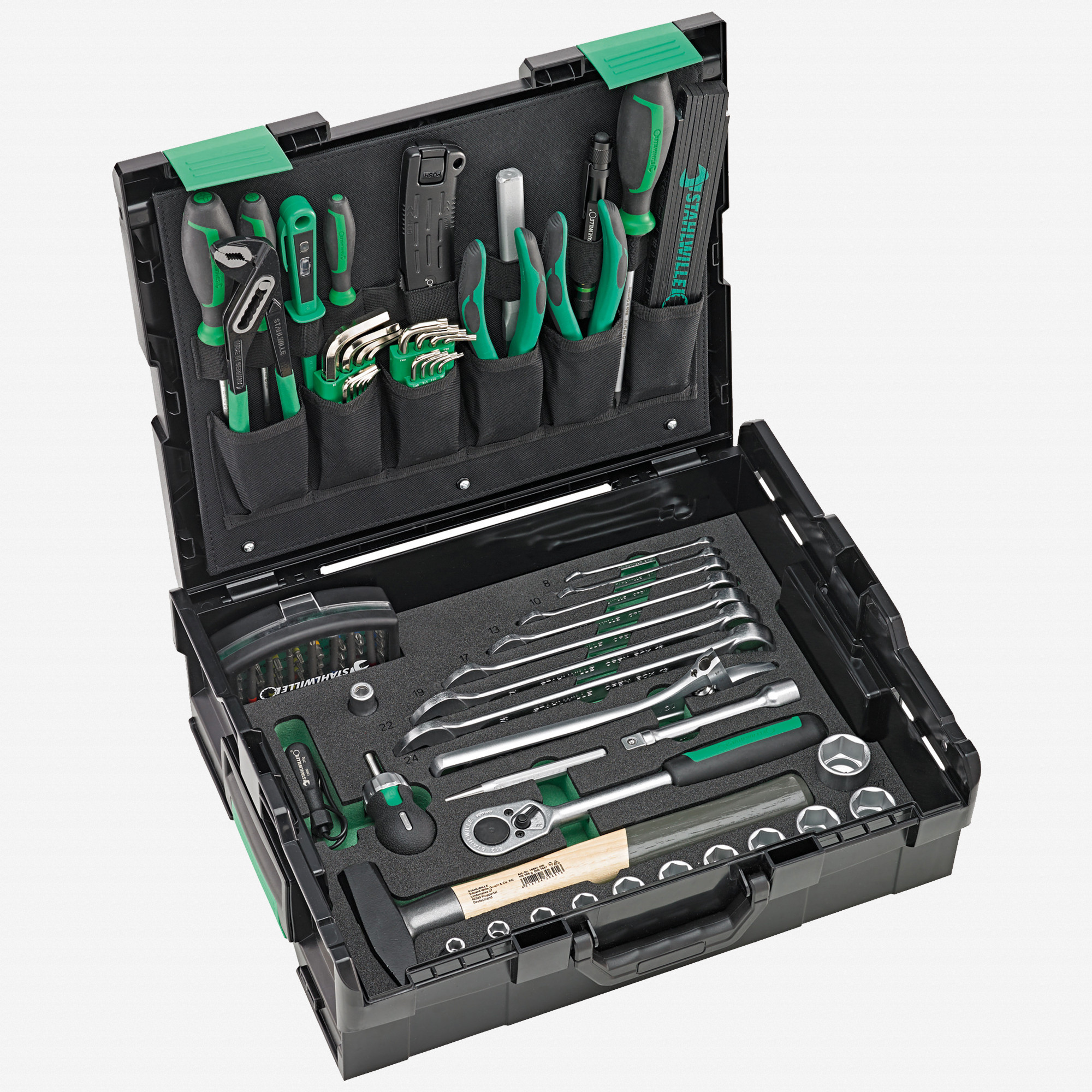 Stahlwille STW L-BOXX Industrieset Industrial Tool Set in L-Boxx, 112 Pieces