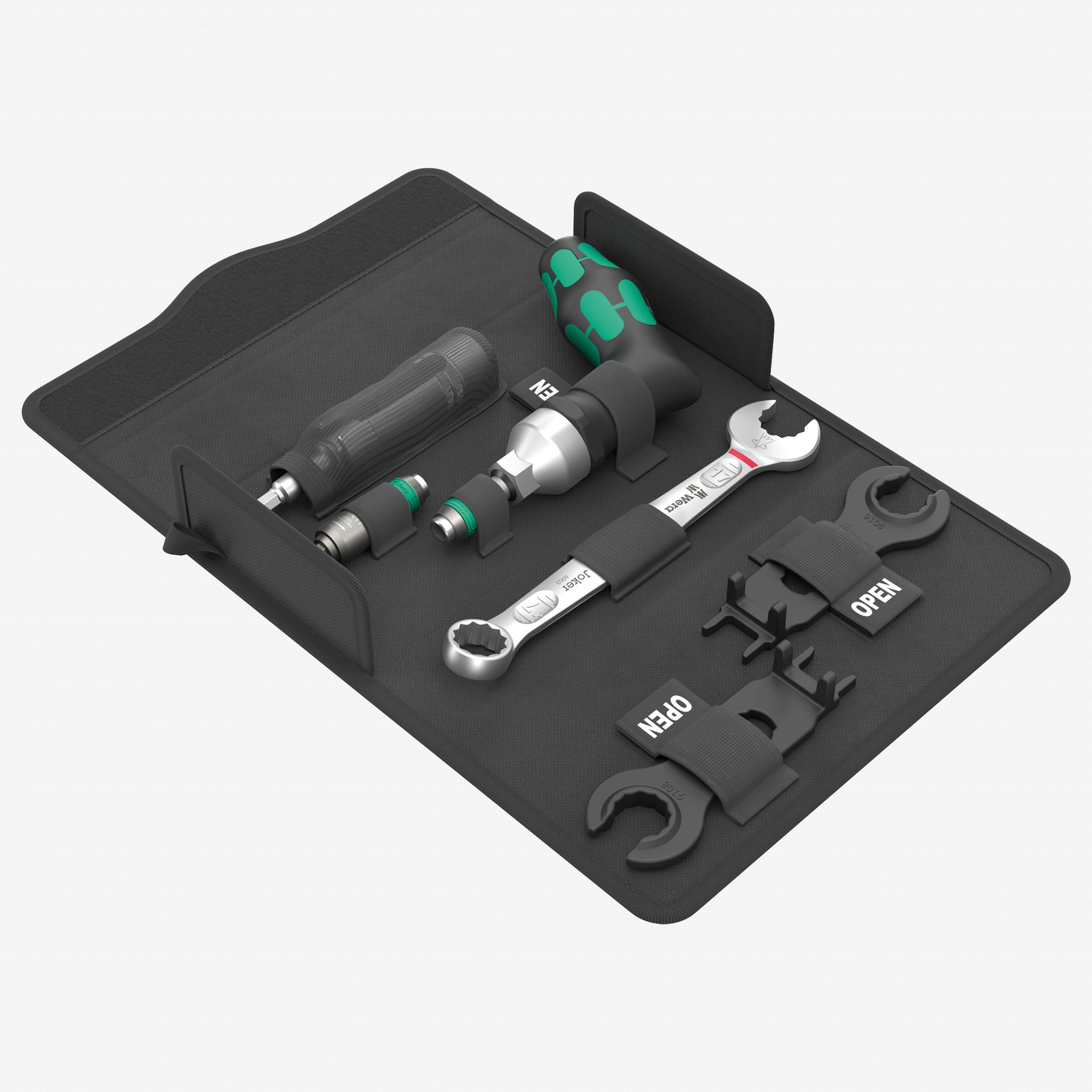 Wera 136043 9524 Photovoltaic Mounting Tool Set 1, 7 Pieces 