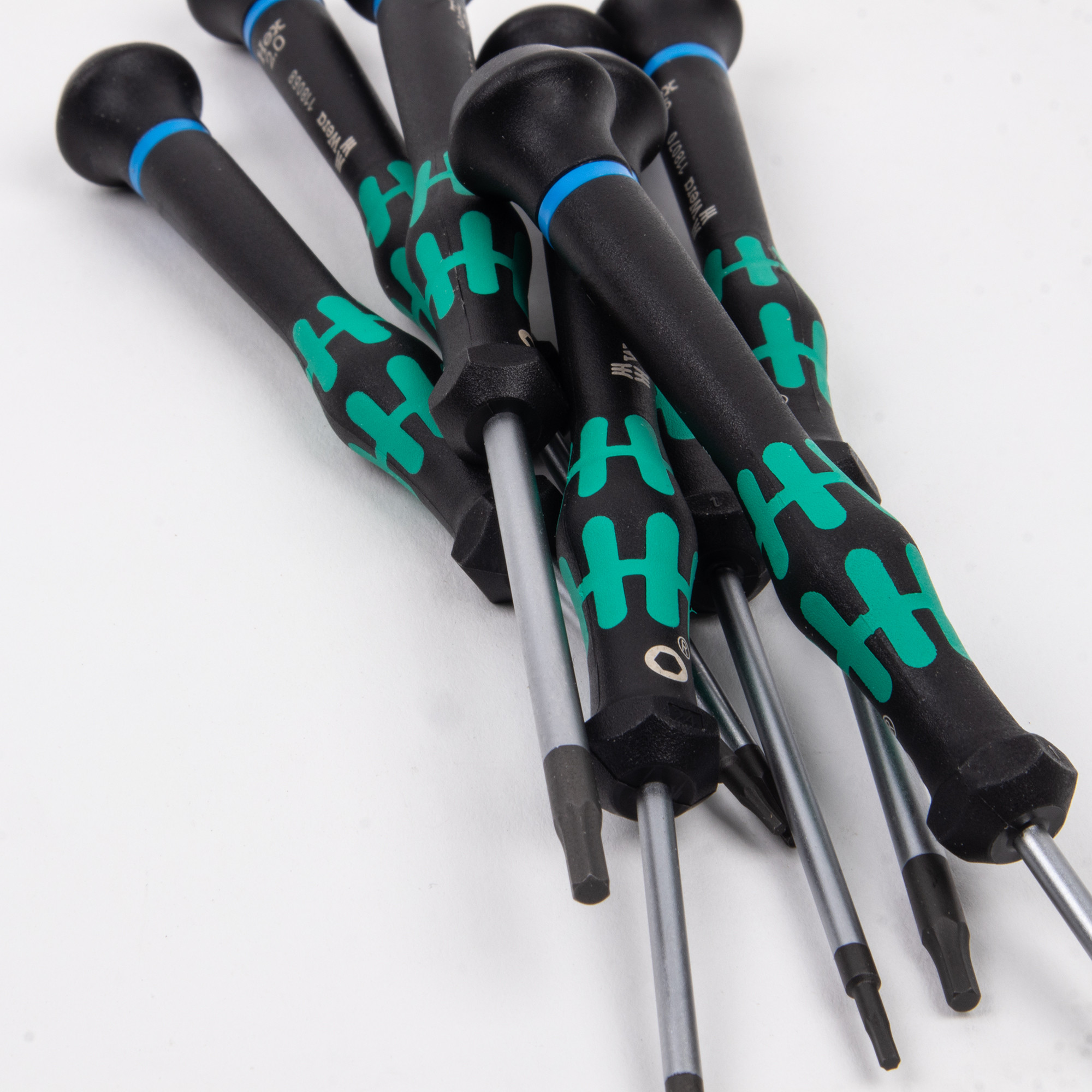 14 Pz Punte Presa Driver Dado 1/4" Gambo Esadecimale, SAE E - Foto 5