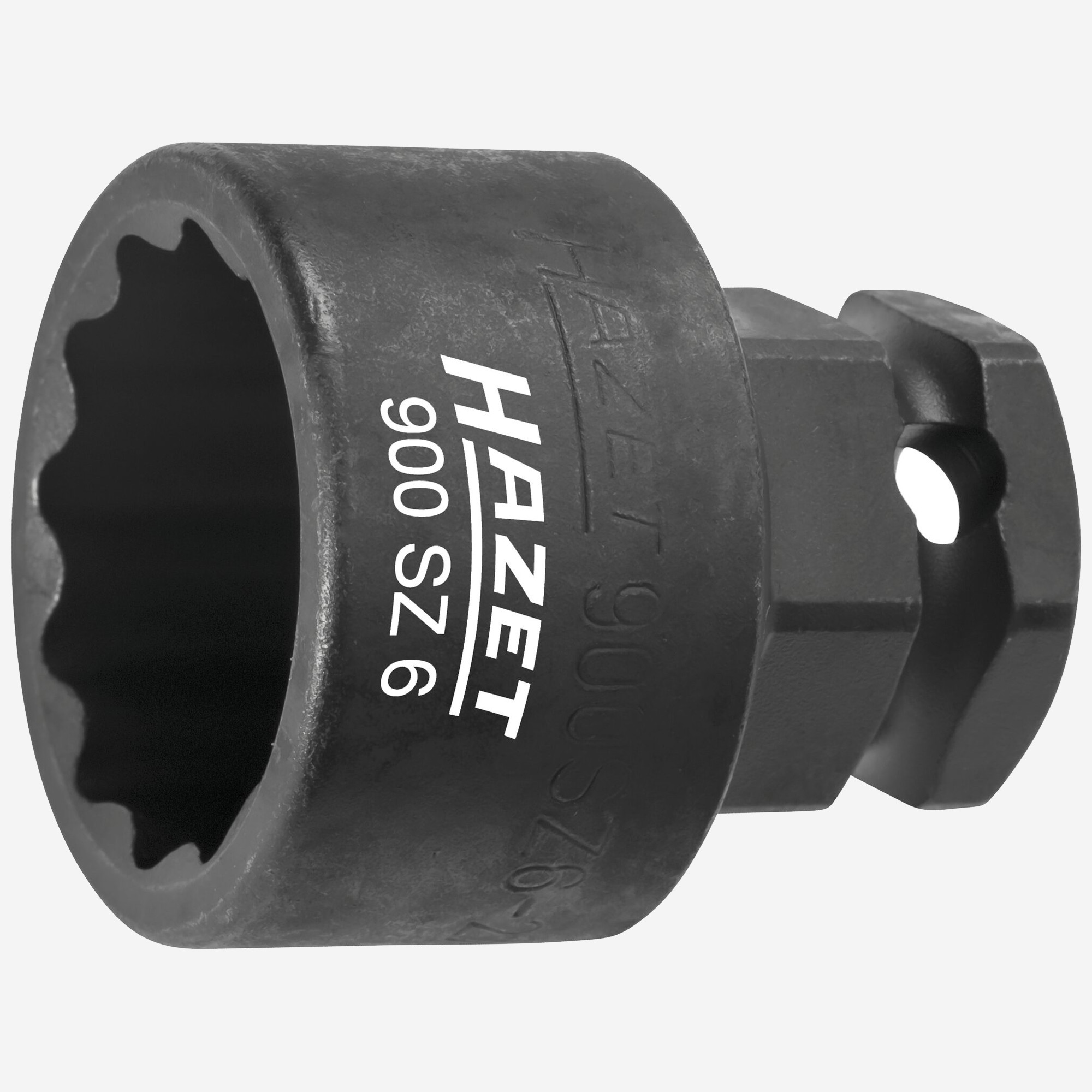 Hazet 900SZ6-24 24 mm Outside Hex Impact Socket, 1/2