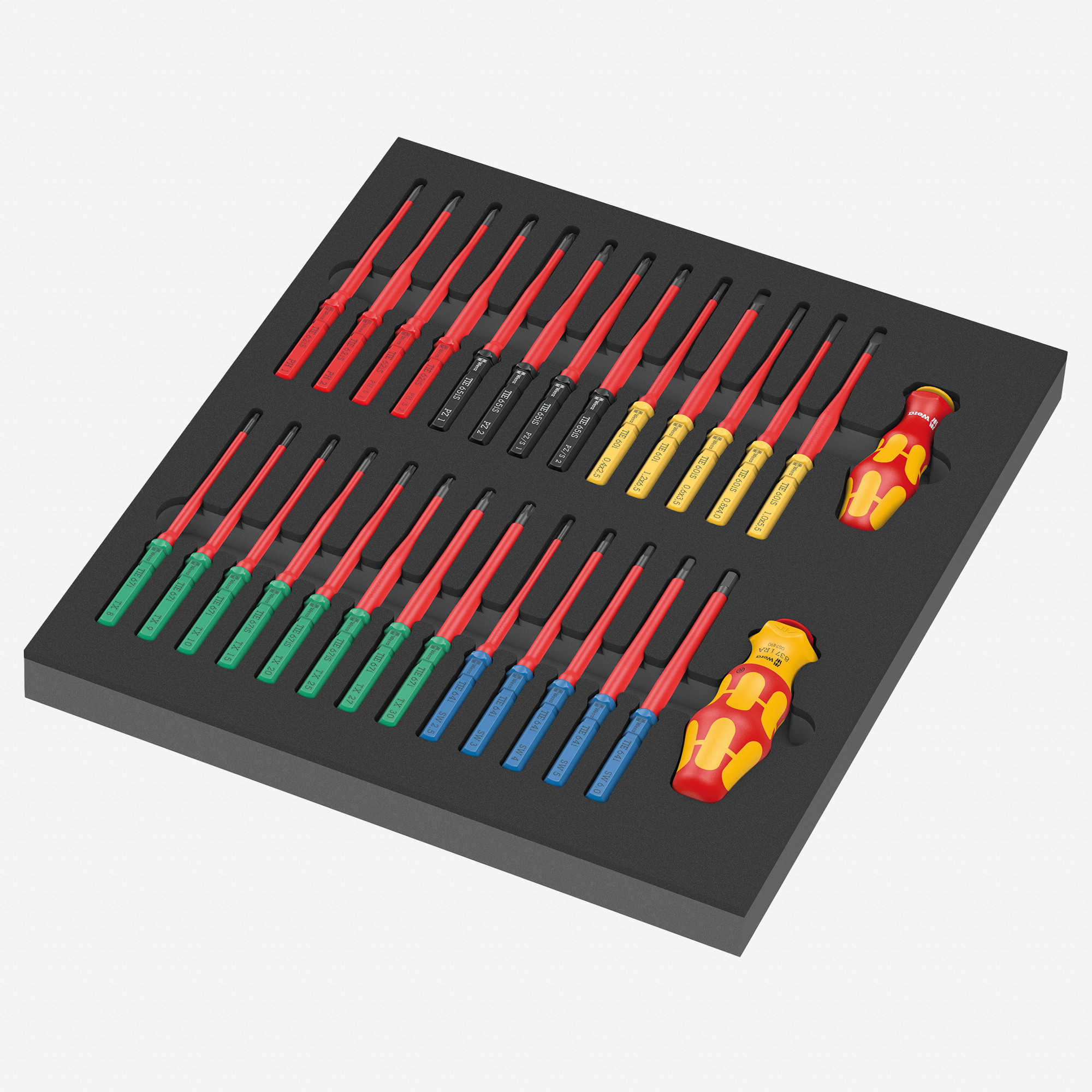 Wera 150151 Foam Insert Kraftform Kompakt VDE Bladedriver