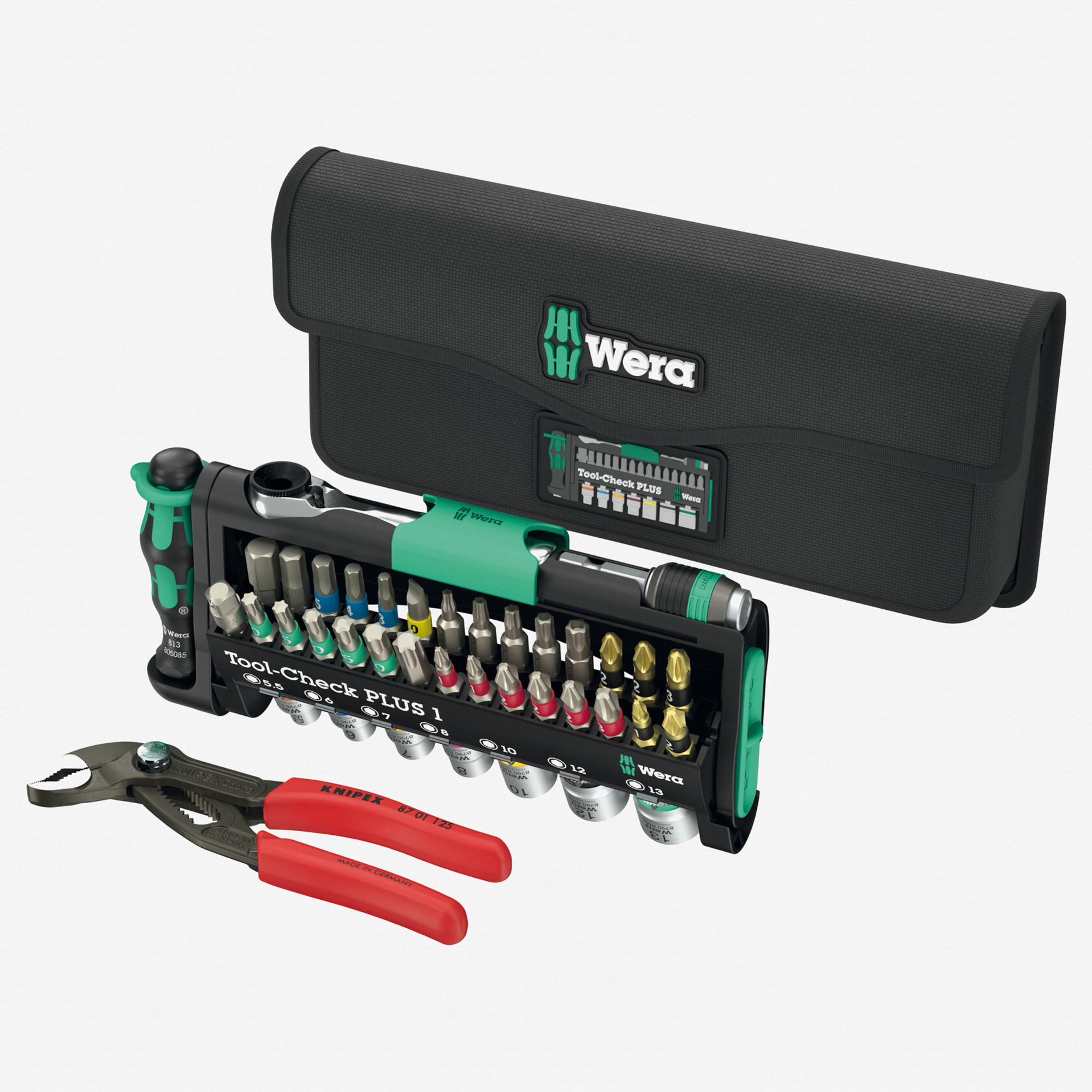 Wera 049070 Tool-Check Combi 1, 40 Pieces | Wera at KC Tool