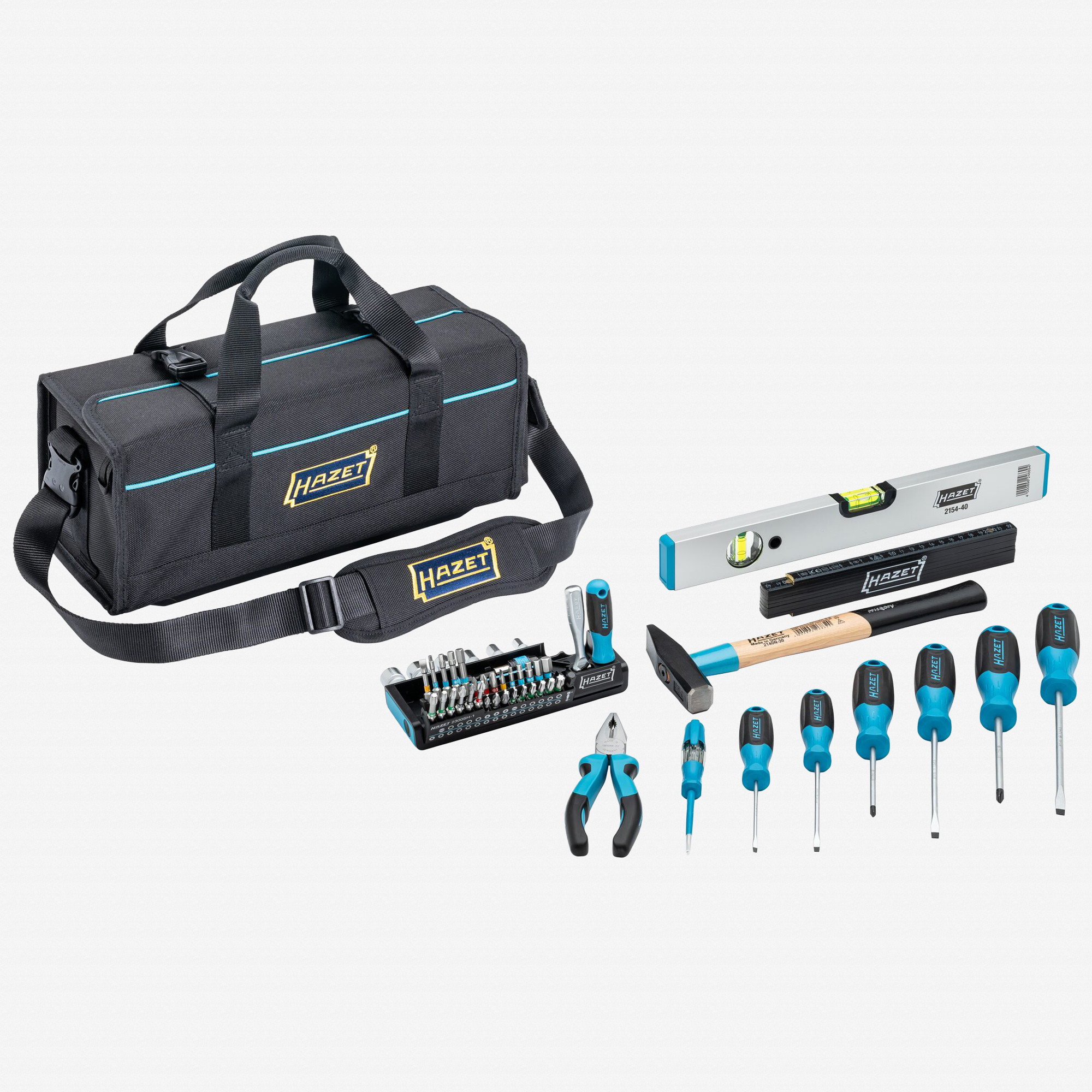 Hazet 191T-5/51 Small Universal Tool Set in Soft Case, 51 Pieces